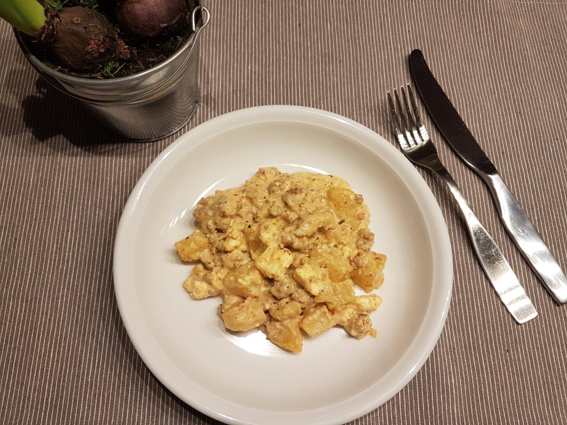 *One Pot* Hack-Feta-Kartoffelauflauf - Rezepte Cookeo | Krups