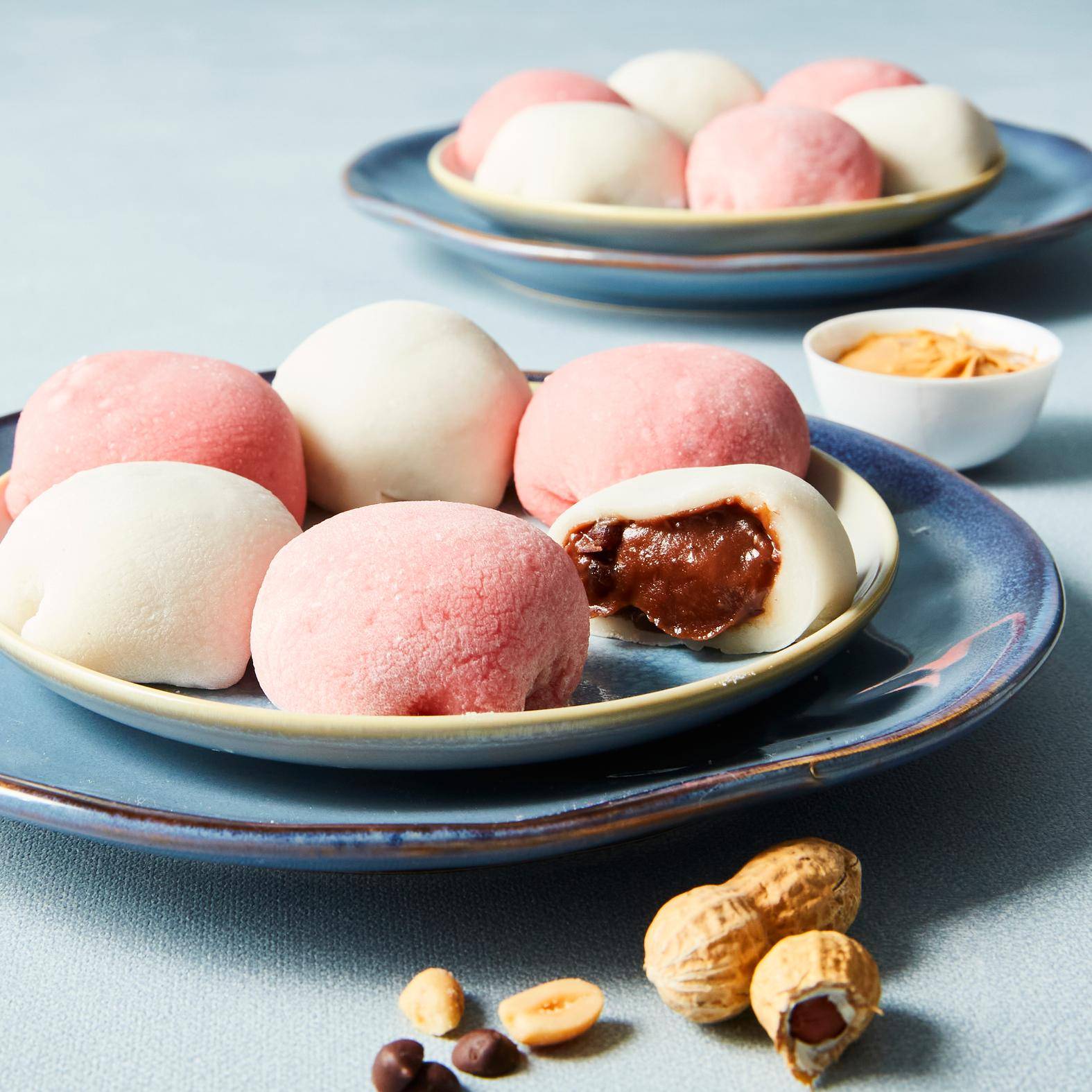 Mochi mit roten Bohnen, Erdnüssen und Schokolade - Rezepte Prep & Cook | Krups