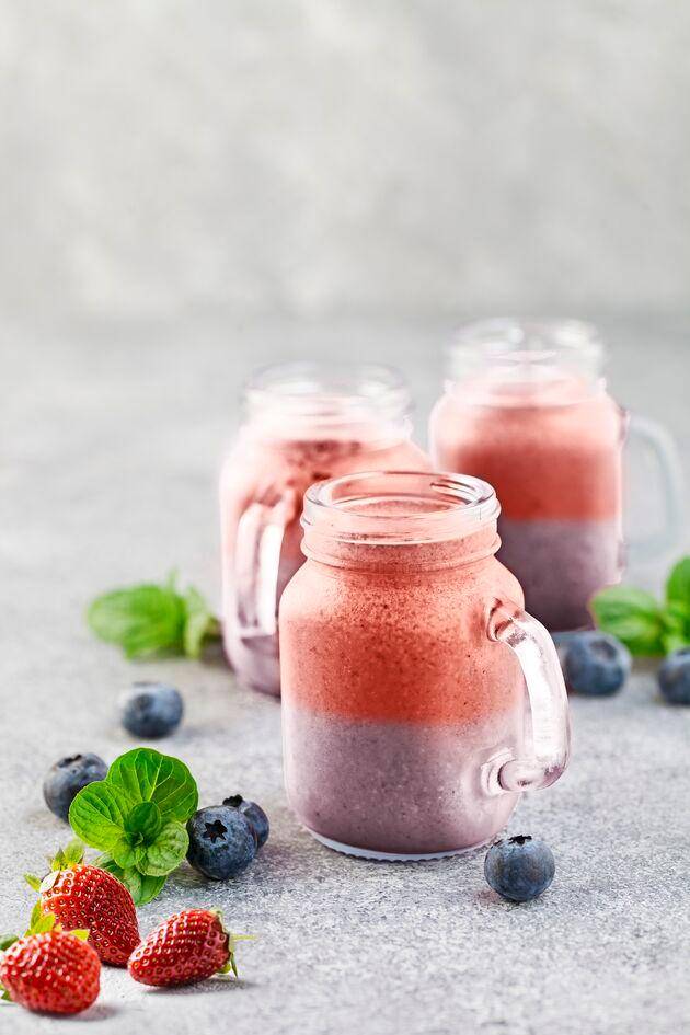 Zweifarbiger Smoothie - Rezepte Perfectmix + | Krups