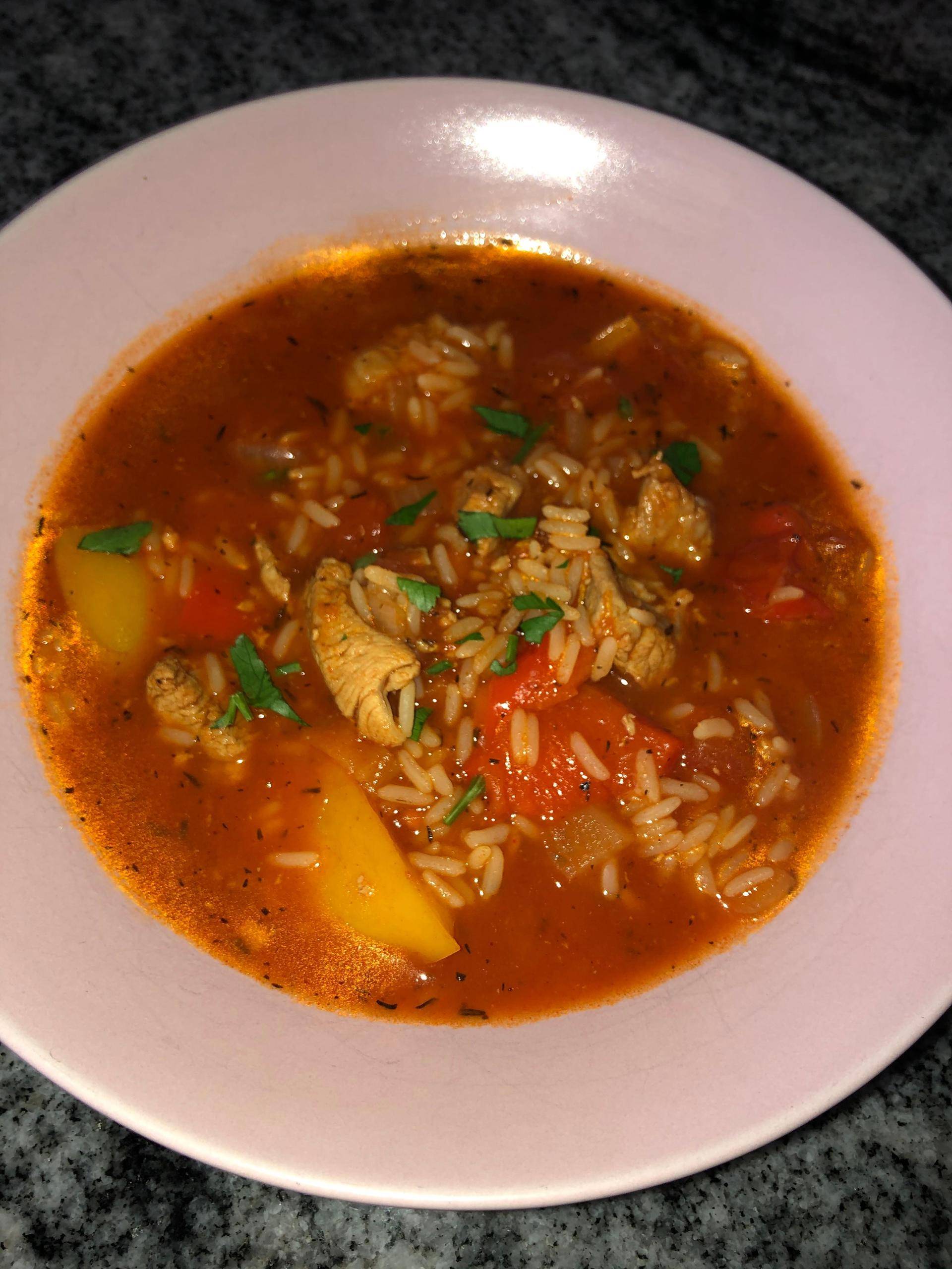 Schnelle Reisfleischsuppe - Rezepte Cookeo | Krups