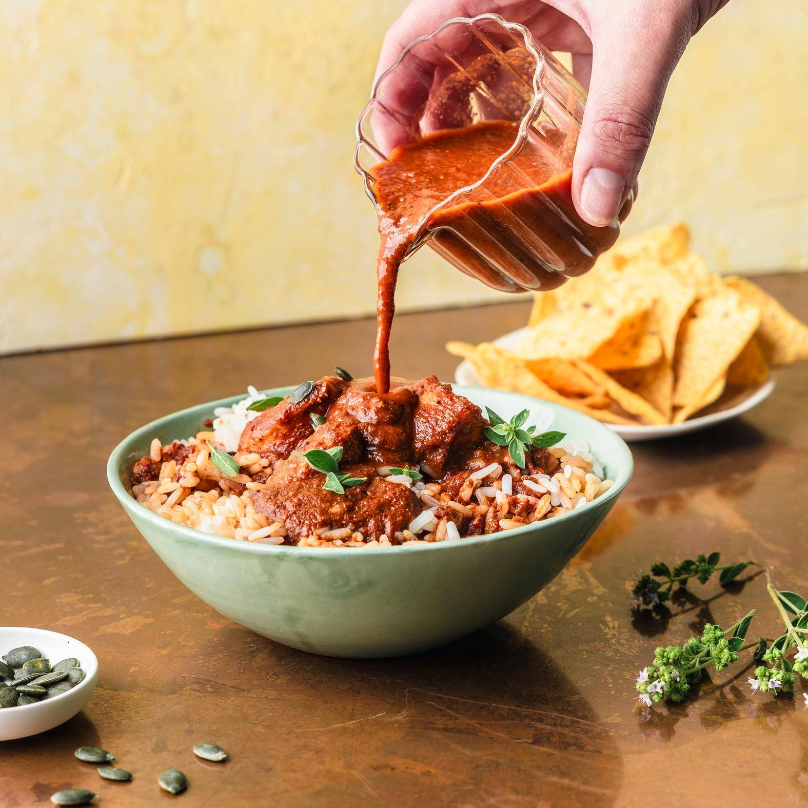 Mexikanische Hähnchensauce (Pipian) - Rezepte undefined | Krups