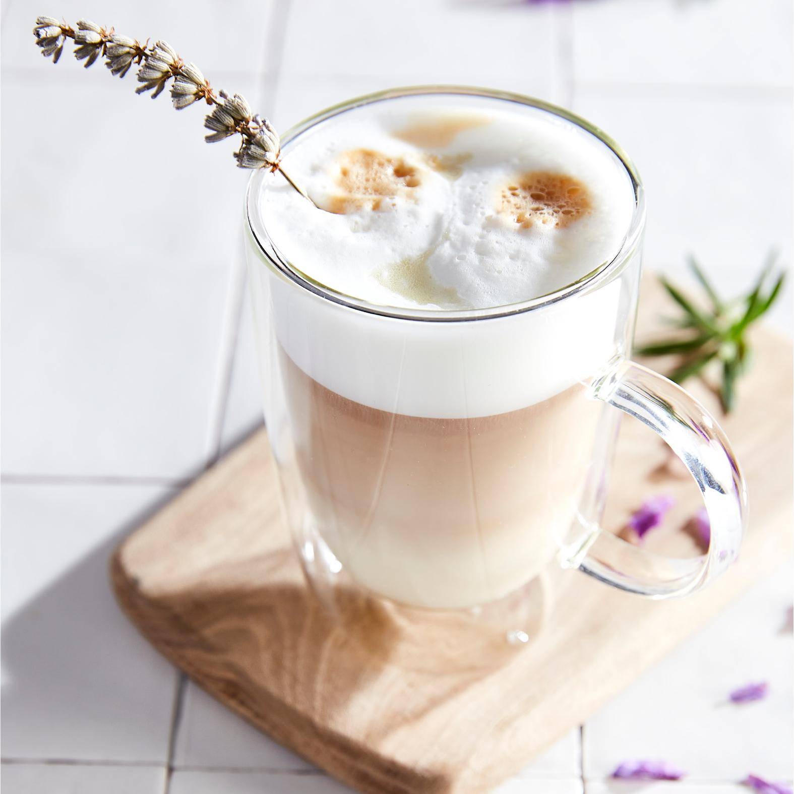 Lavendel-Honig-Latte - Rezepte Latte Intense | Krups