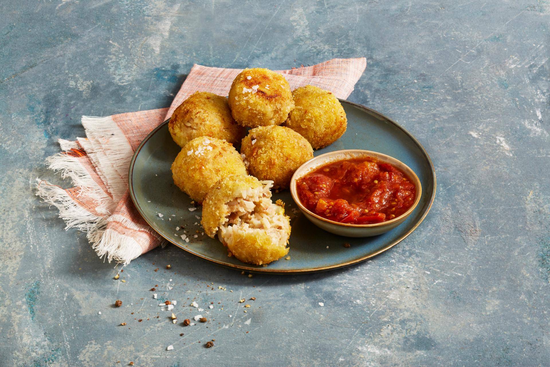 Blumenkohl-Arancini - Rezepte Cookeo | Krups