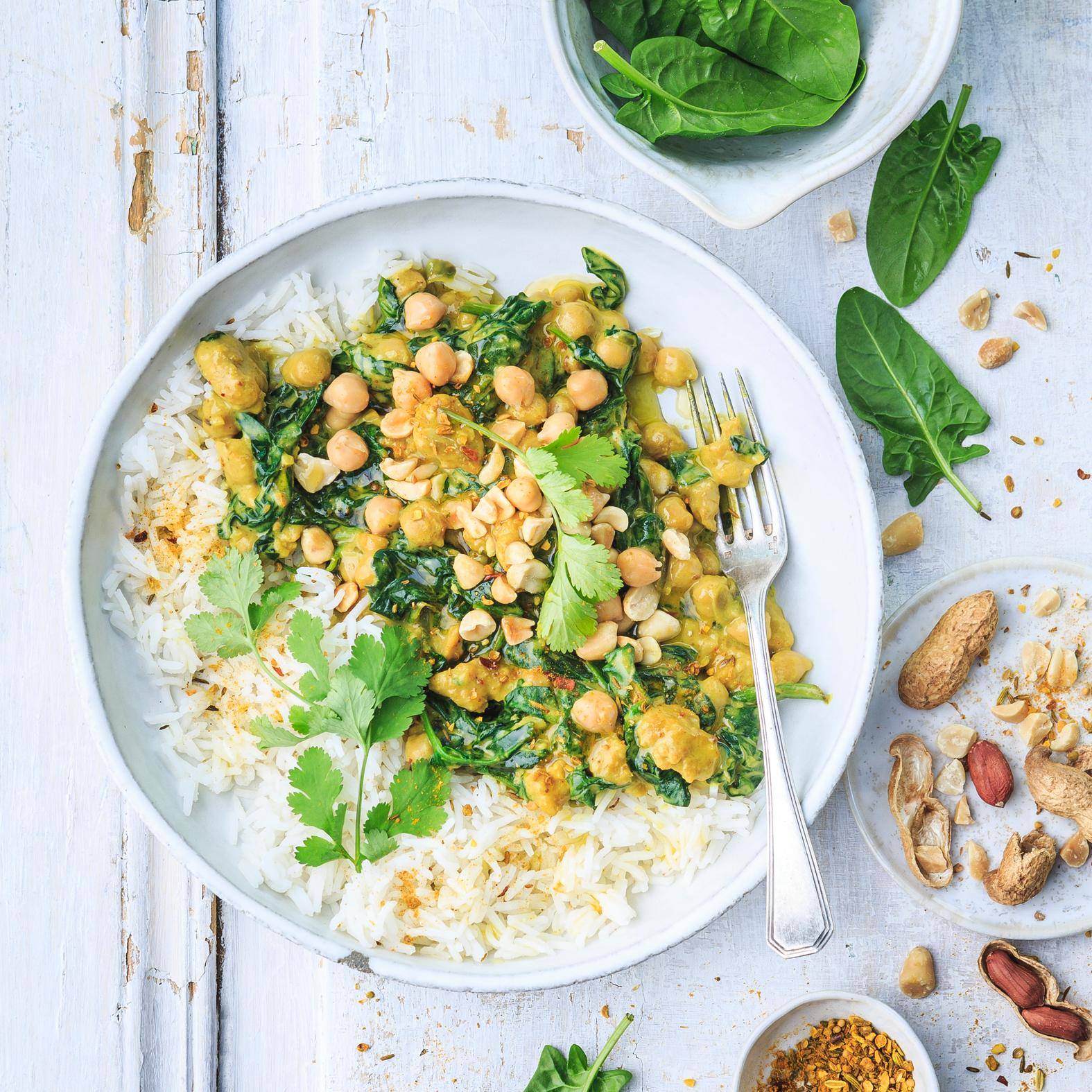 Sojaprotein-Curry mit Erdnussbutter - Rezepte Prep & Cook | Krups