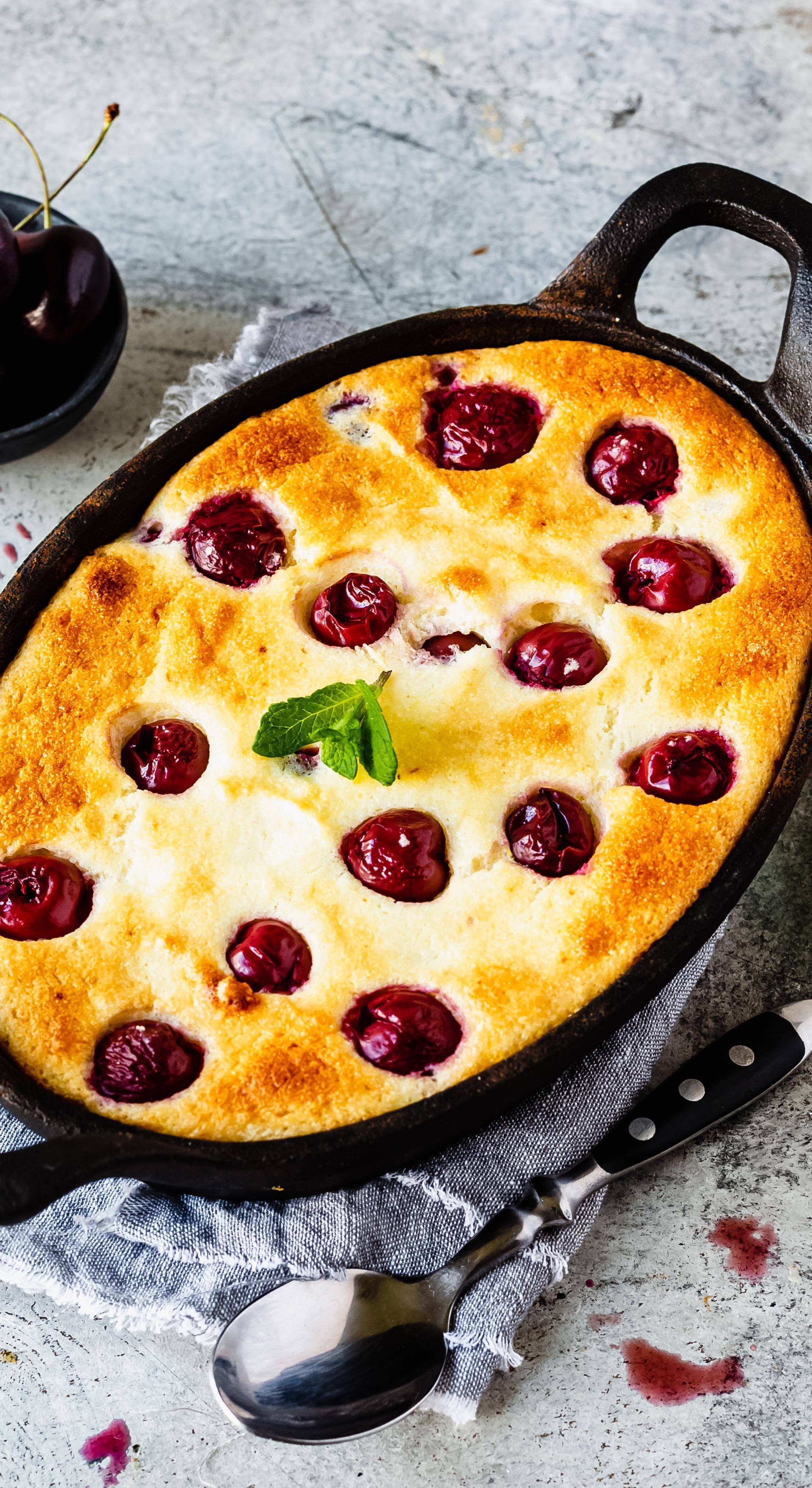 Quarkauflauf mit Kirschen - Rezepte Prep &amp; Cook Connect | Krups
