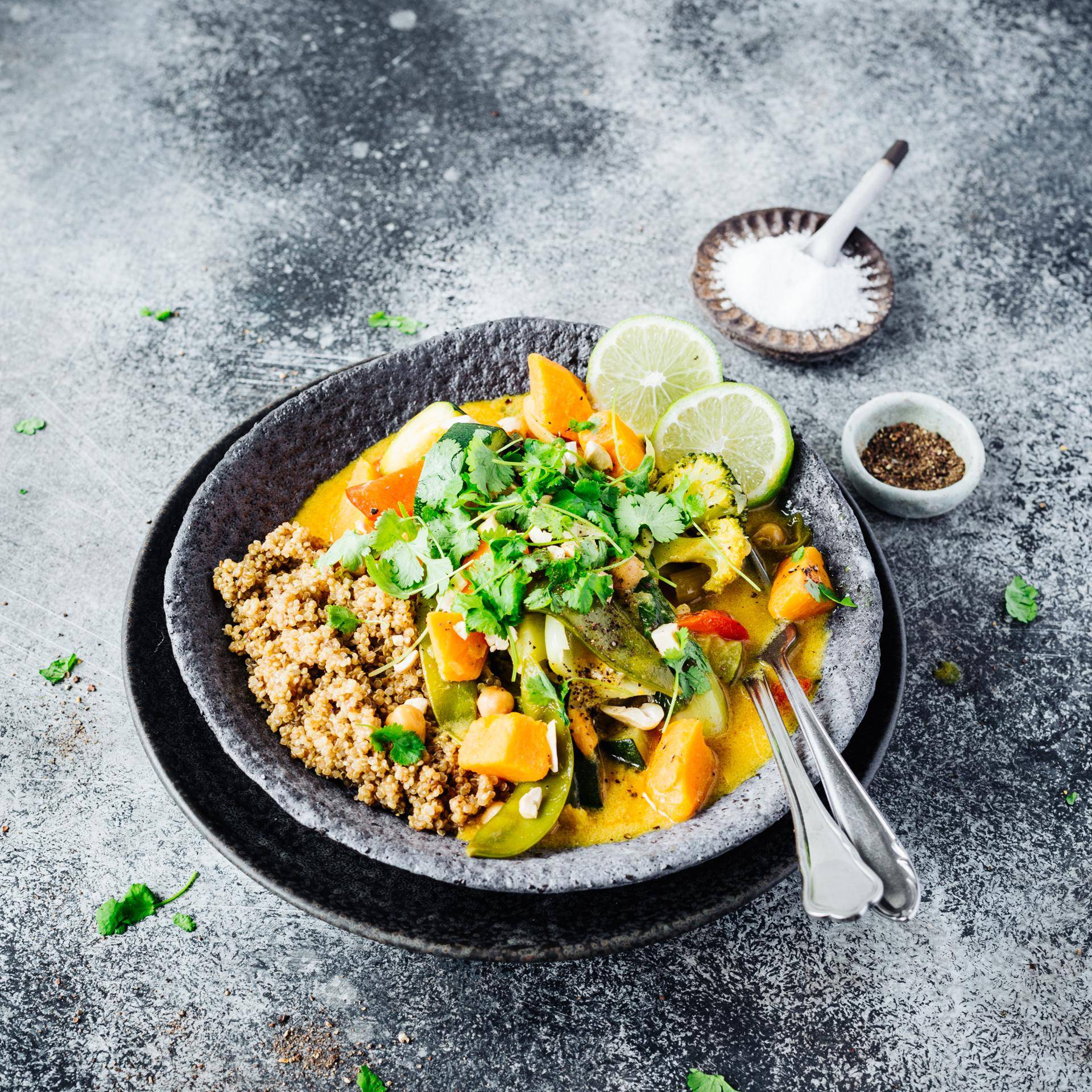 Gemüsecurry mit Süßkartoffeln - Rezepte Prep & Cook | Krups