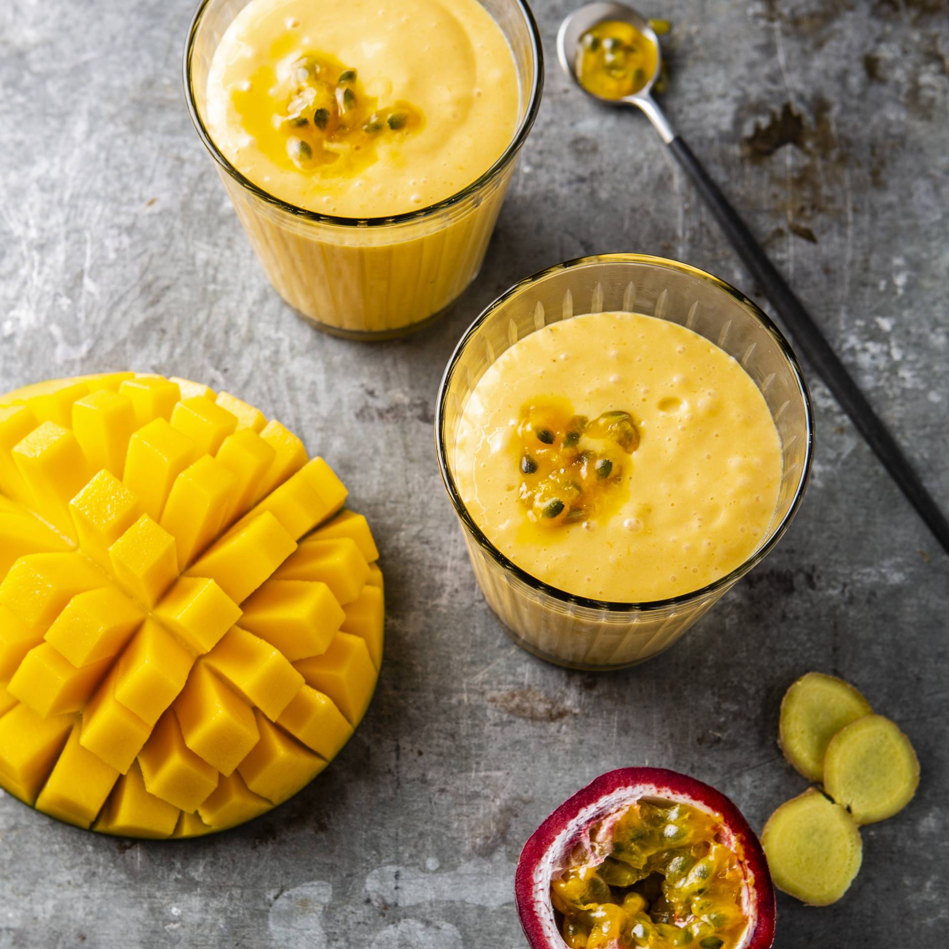 Mango-Smoothie mit Chiasamen und Hafermilch - Rezepte undefined | Krups