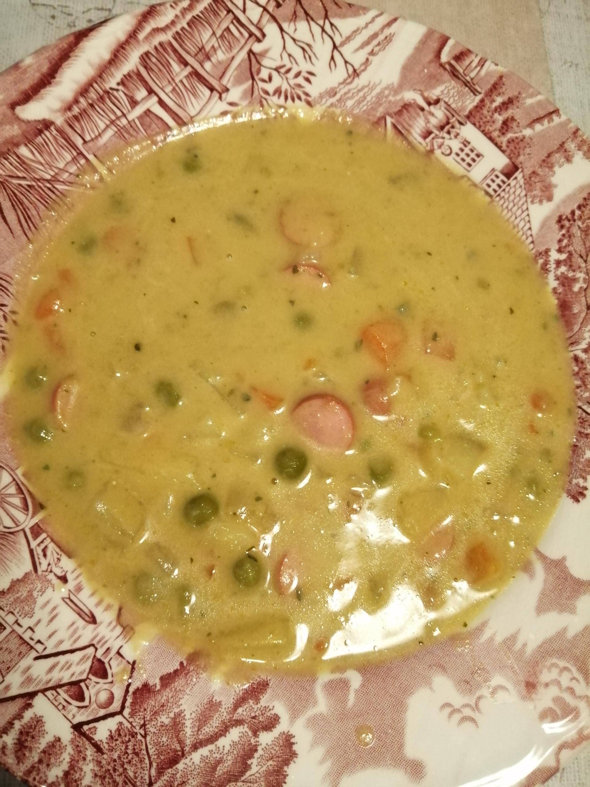 Erbseneintopf mit Würstchen - Rezepte Cookeo V3 | Krups