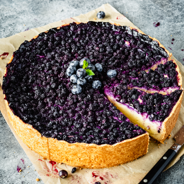 Heidelbeer-Käsekuchen - Rezepte Prep & Cook | Krups