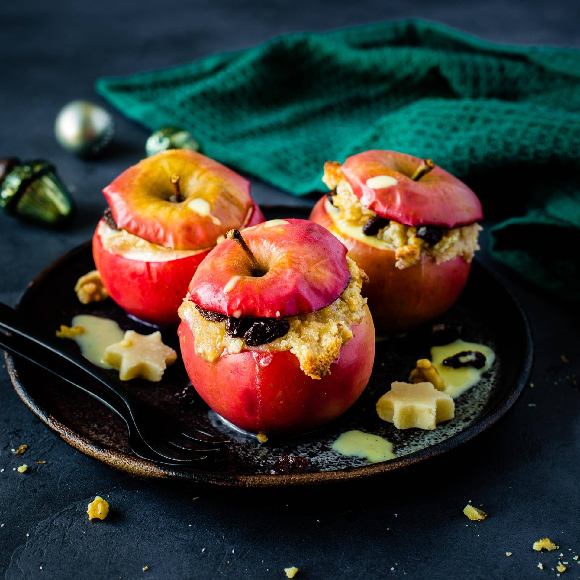 Bratapfel mit Vanillesauce - Rezepte Prep & Cook | Krups
