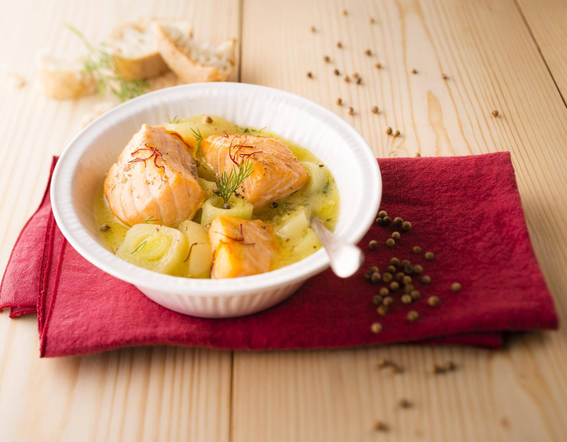 Lachs mit Safran - Rezepte Cookeo | Krups