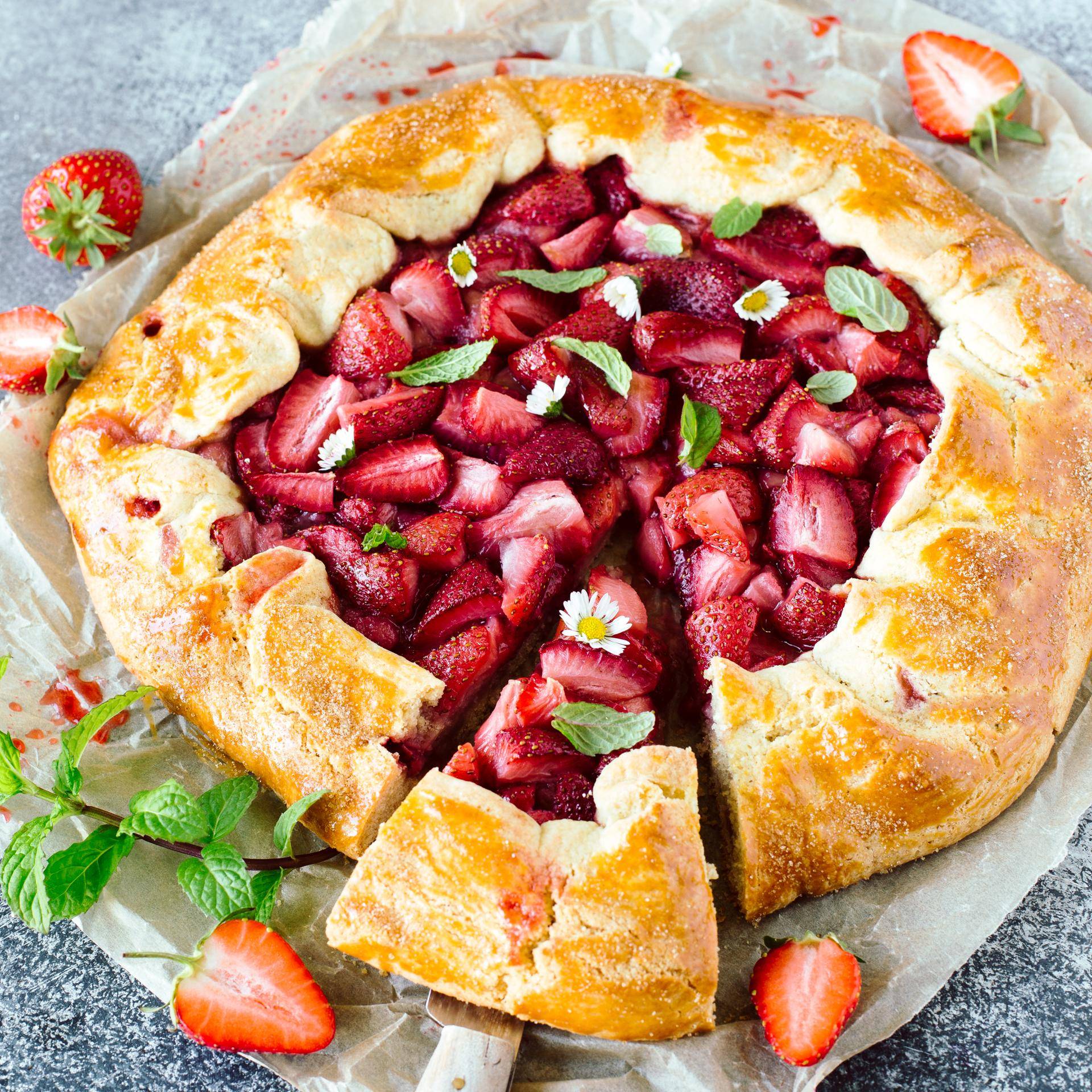 Erdbeer Galette - Rezepte Prep & Cook Connect | Krups