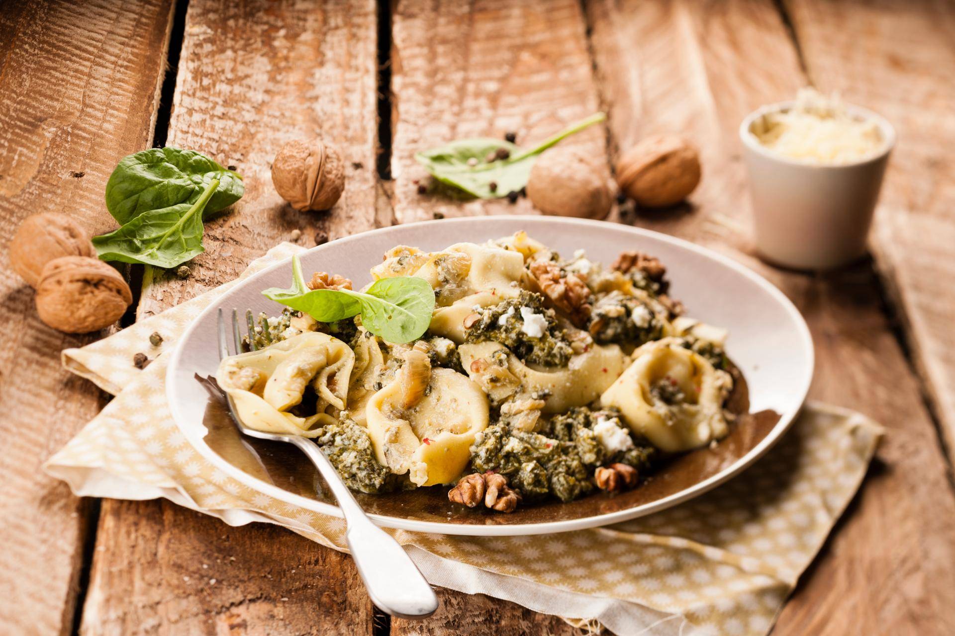 Spinat-Ricotta-Tortellini - Rezepte Cookeo | Krups