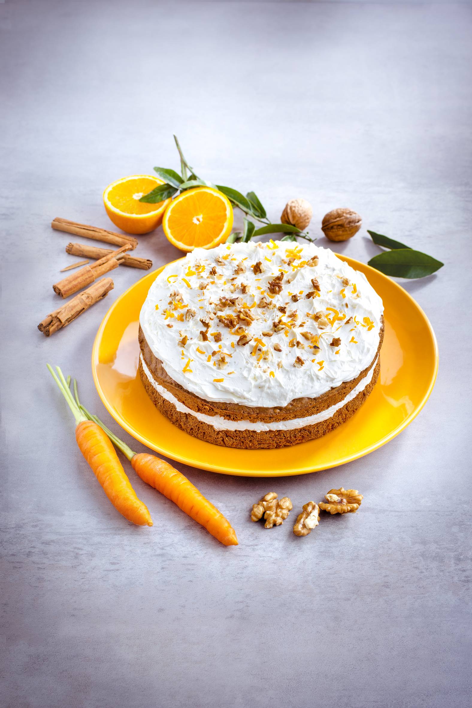 Karottenkuchen mit Glasur - Rezepte undefined | Krups