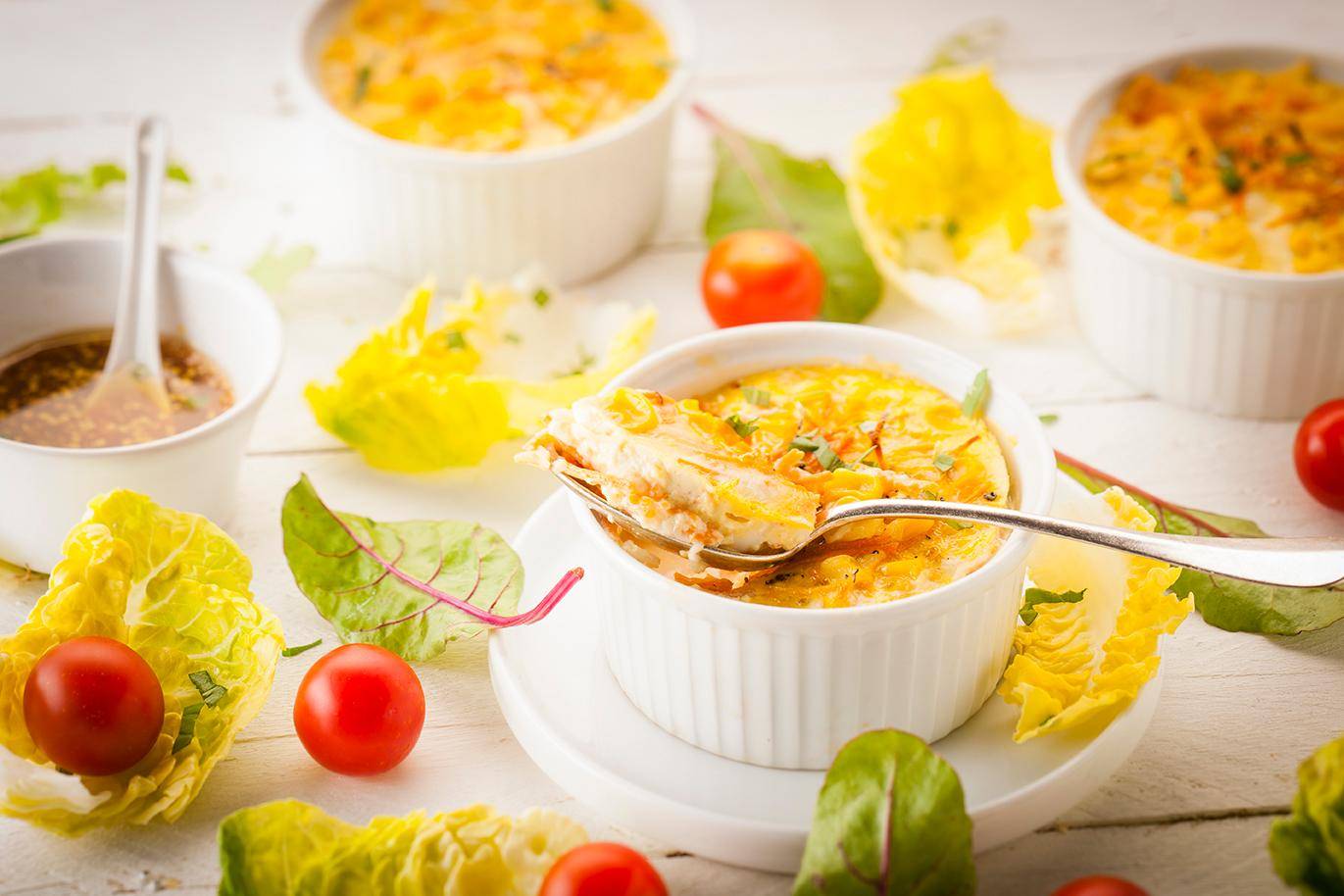 Möhren-Mais-Käse-Auflauf - Rezepte Cookeo | Krups