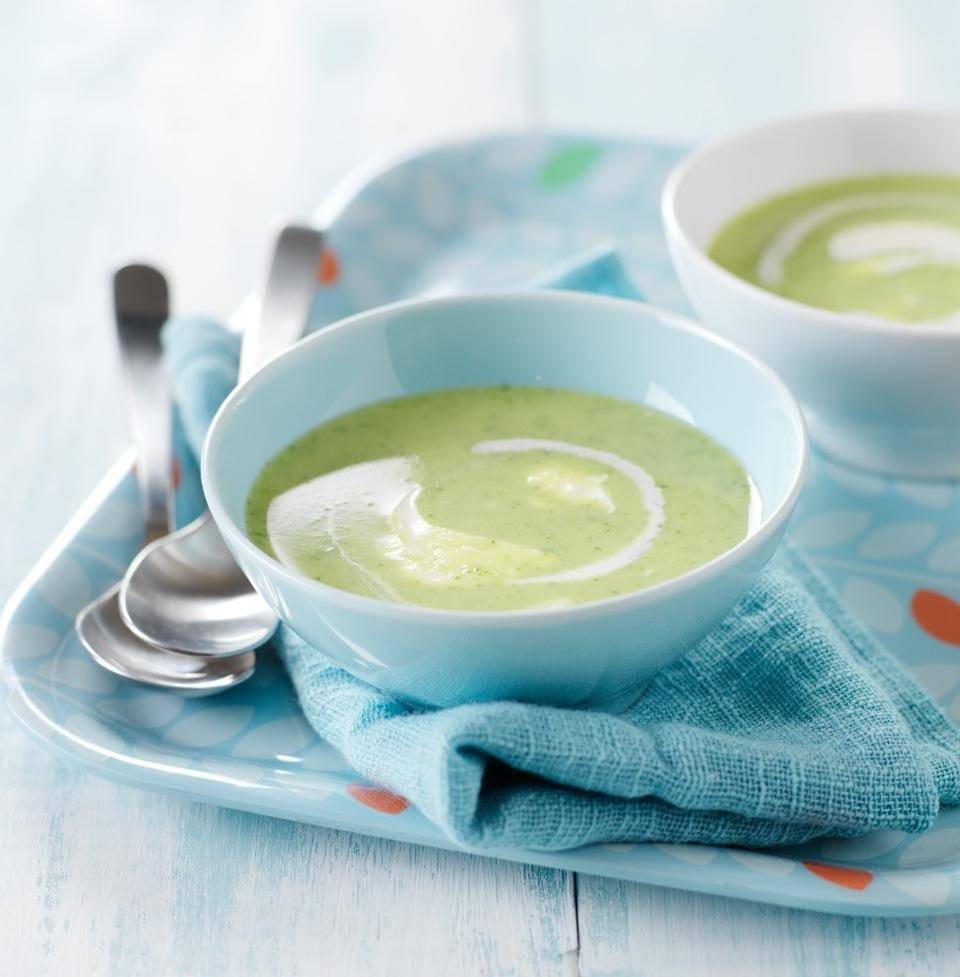 Zucchinicremesuppe mit Frischkäse - Rezepte Prep & Cook | Krups