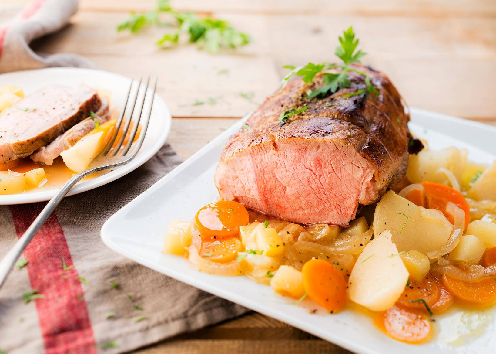 Kalbsbraten mit Gemüse - Rezepte Cookeo | Krups