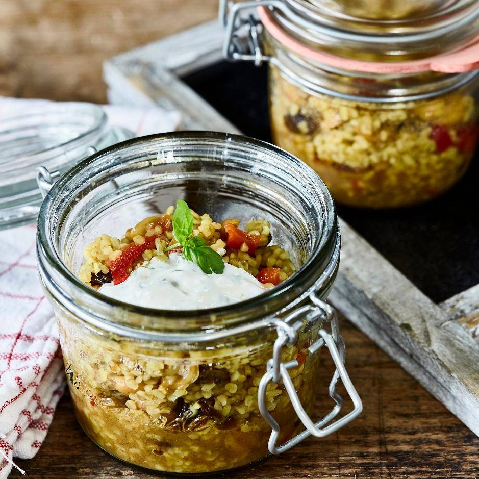 Studentenfutter Bulgur - Rezepte Prep & Cook Connect | Krups