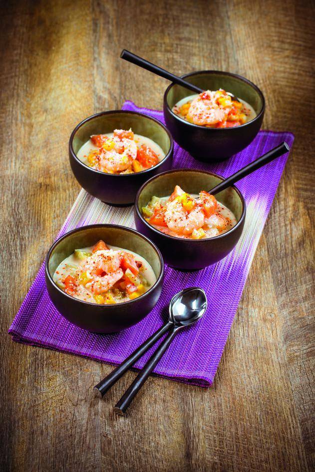 Krabbensuppe mit Kokosnussmilch - Rezepte Perfectmix Cook | Krups