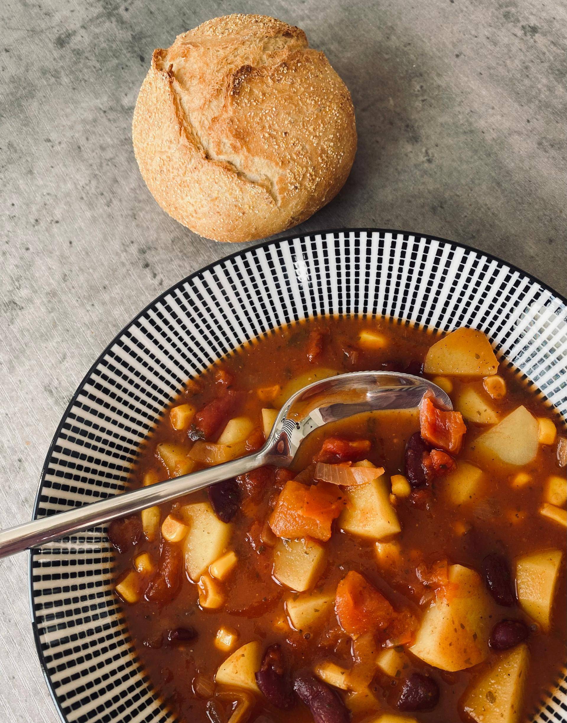 Chili sin Carne mit Kartoffeln VEGAN - Rezepte Prep & Cook | Krups