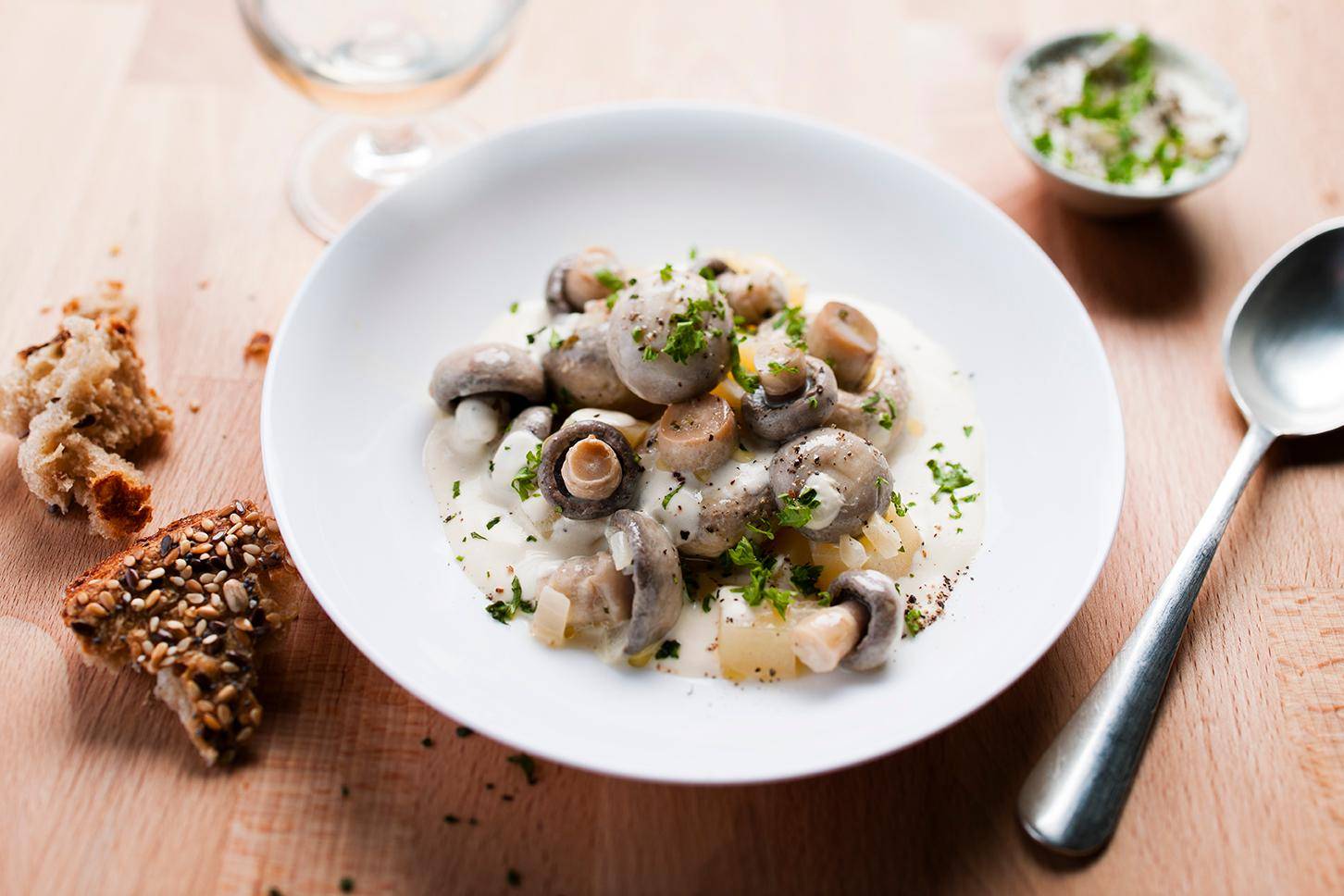 Champignons mit Frischkäse - Rezepte Cookeo | Krups