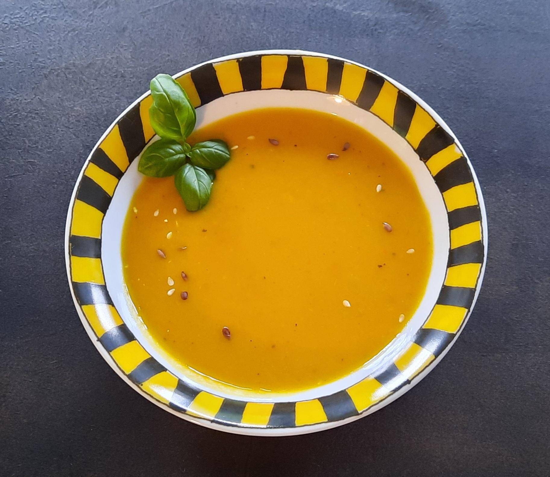 Kürbissuppe mit Kartoffeln und Karotten - Rezepte Cookeo | Krups