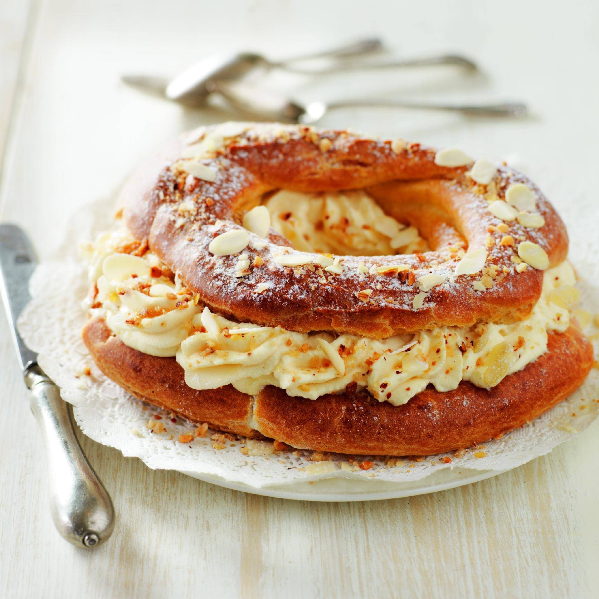 Bretonischer Windbeutelkuchen (Paris Brest) - Rezepte Prep & Cook | Krups