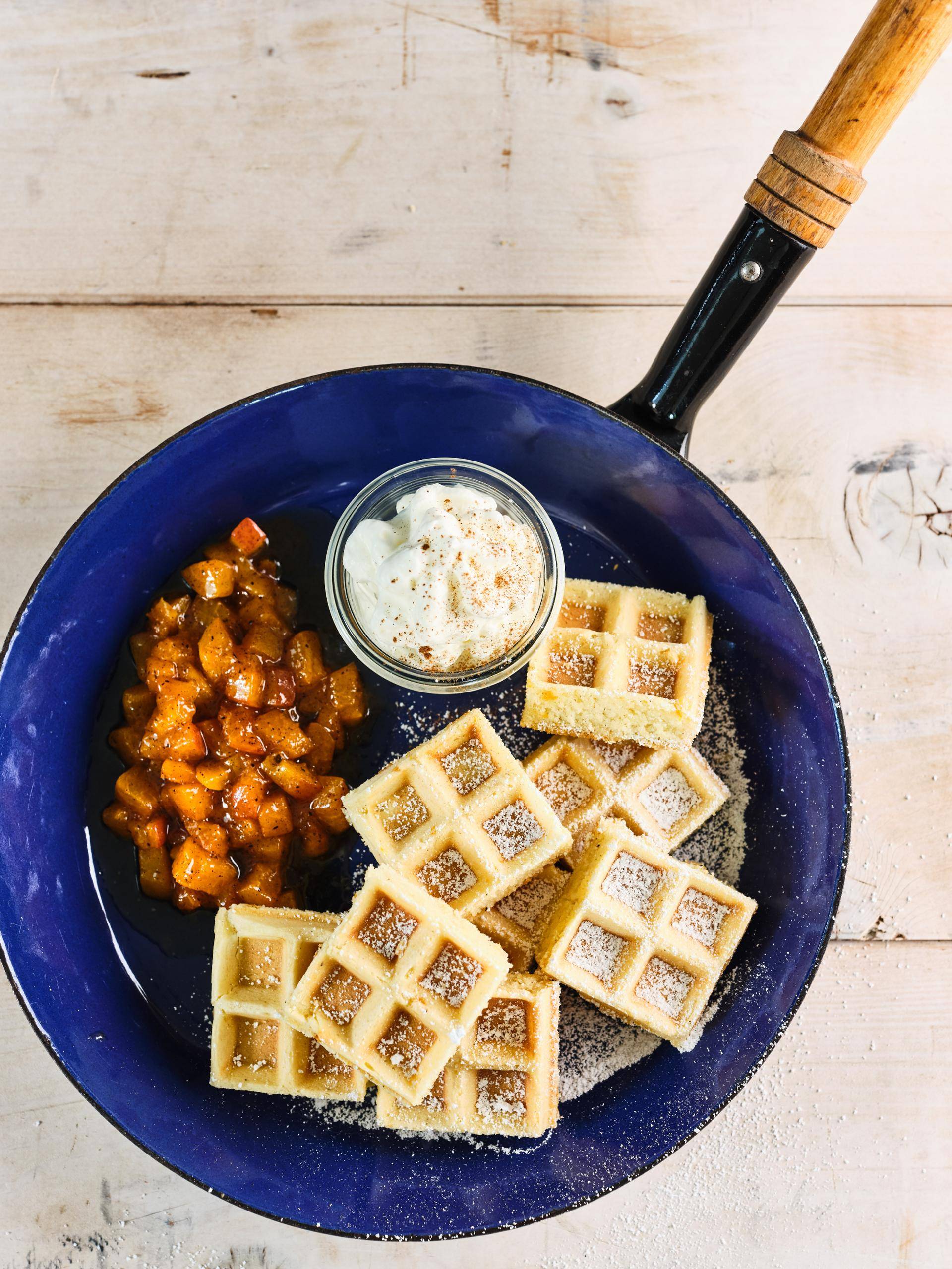 Marillen-Waffeln - Rezepte undefined | Krups