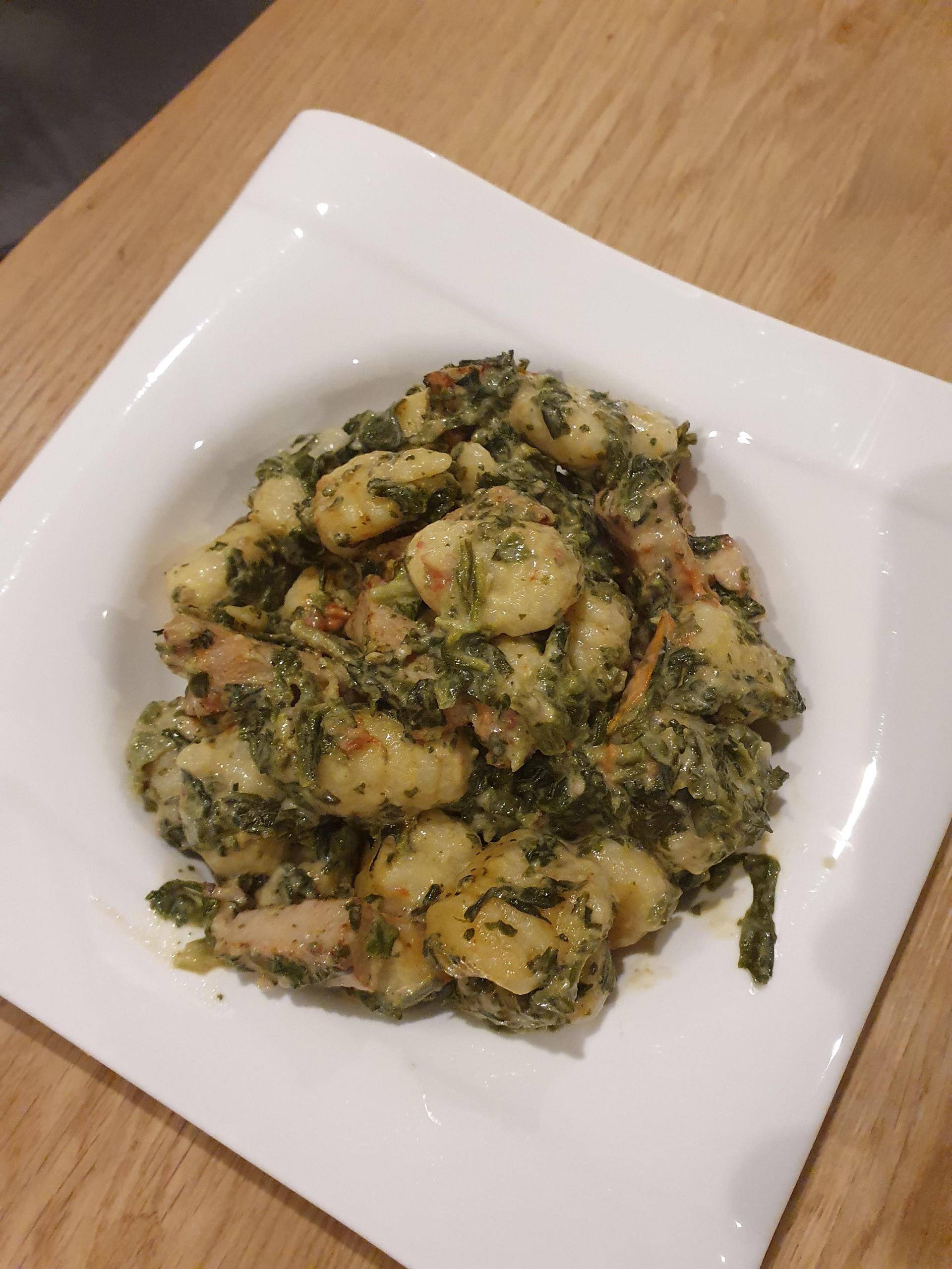 Gnocchi mit Spinat und Pute - Rezepte Cookeo | Krups