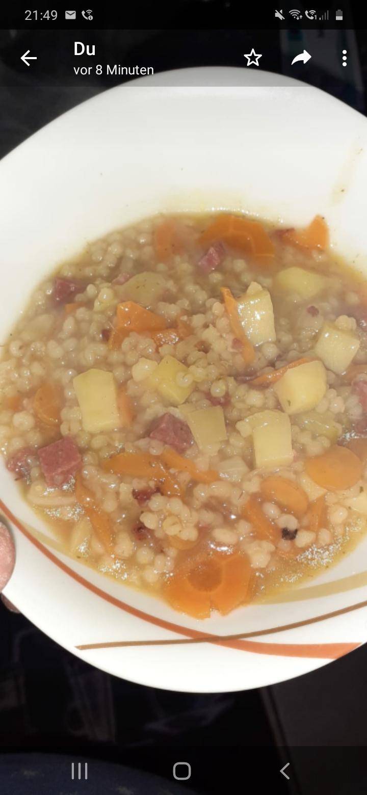 Graupensuppe mit Sucuk - Rezepte Cookeo | Krups