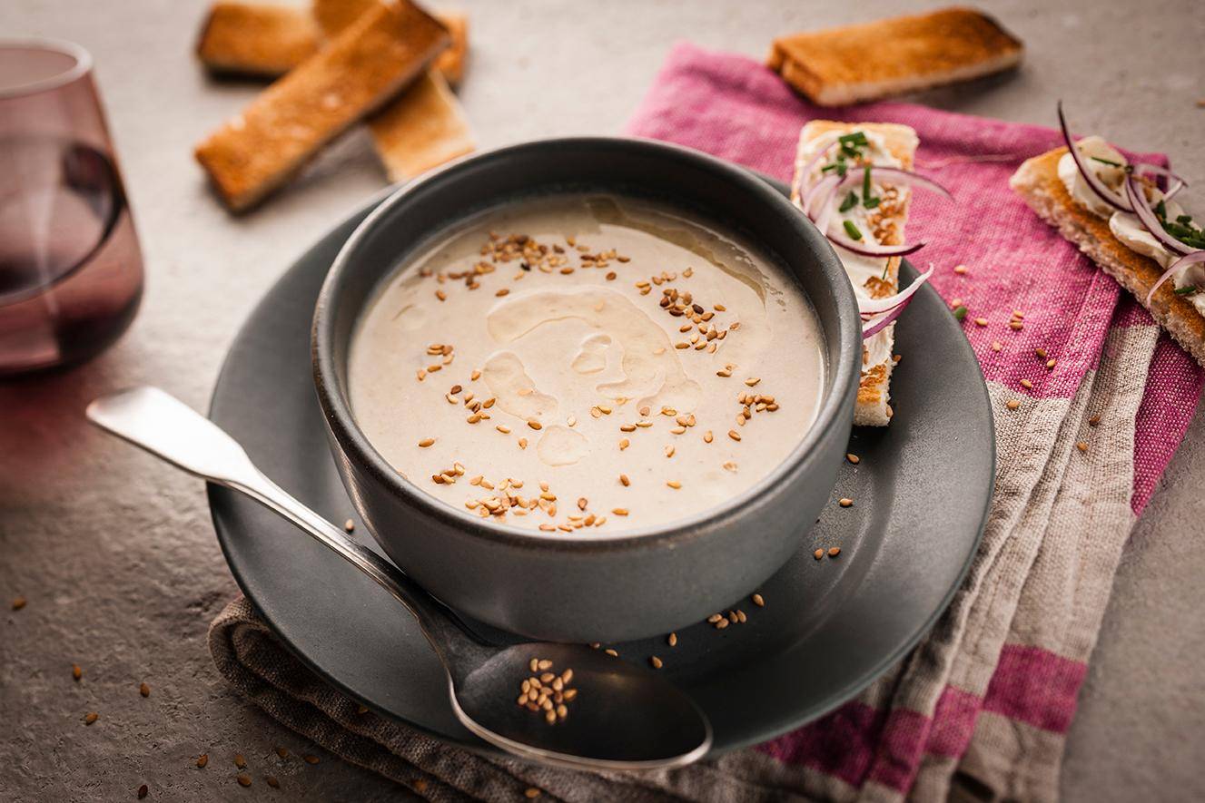 Aubergine-Sellerie-Creme - Rezepte Cookeo | Krups