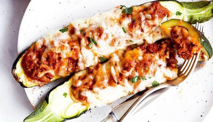 Gefüllte Zucchini mit Ricotta und Schinken - Rezepte Prep & Cook Connect | Krups