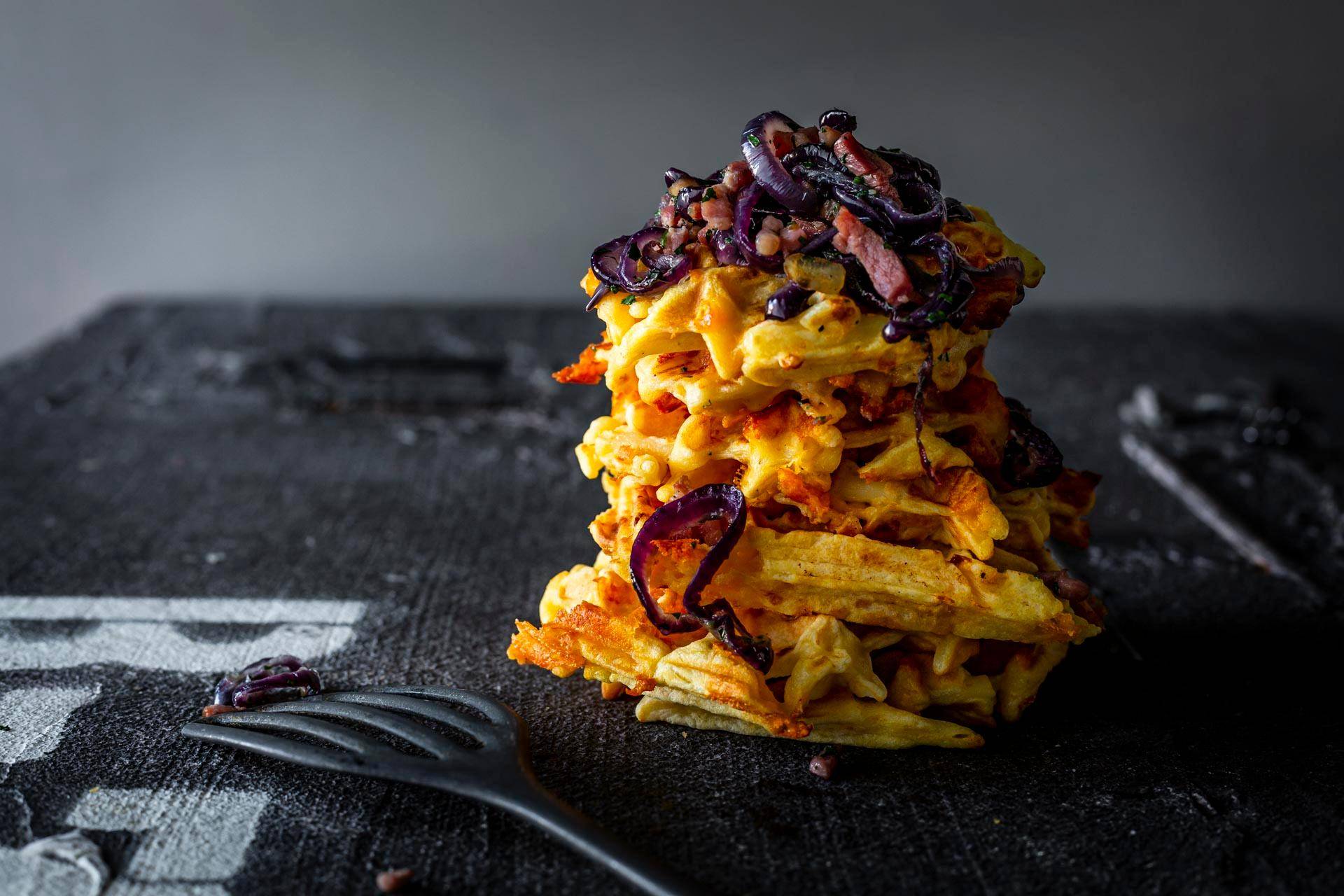 Mac and Cheese-Waffeln - Rezepte undefined | Krups