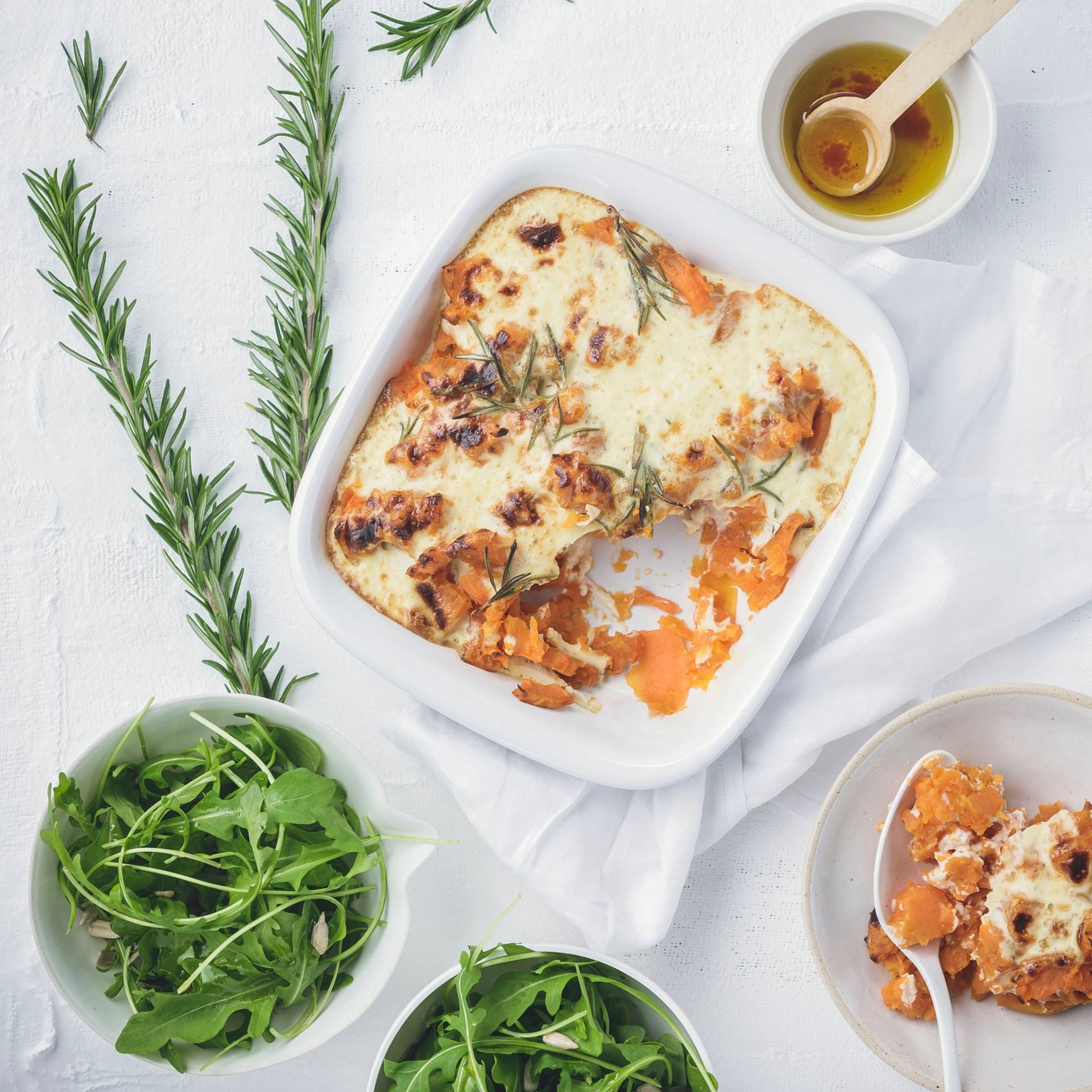 Süßkartoffelgratin - Rezepte Cookeo | Krups