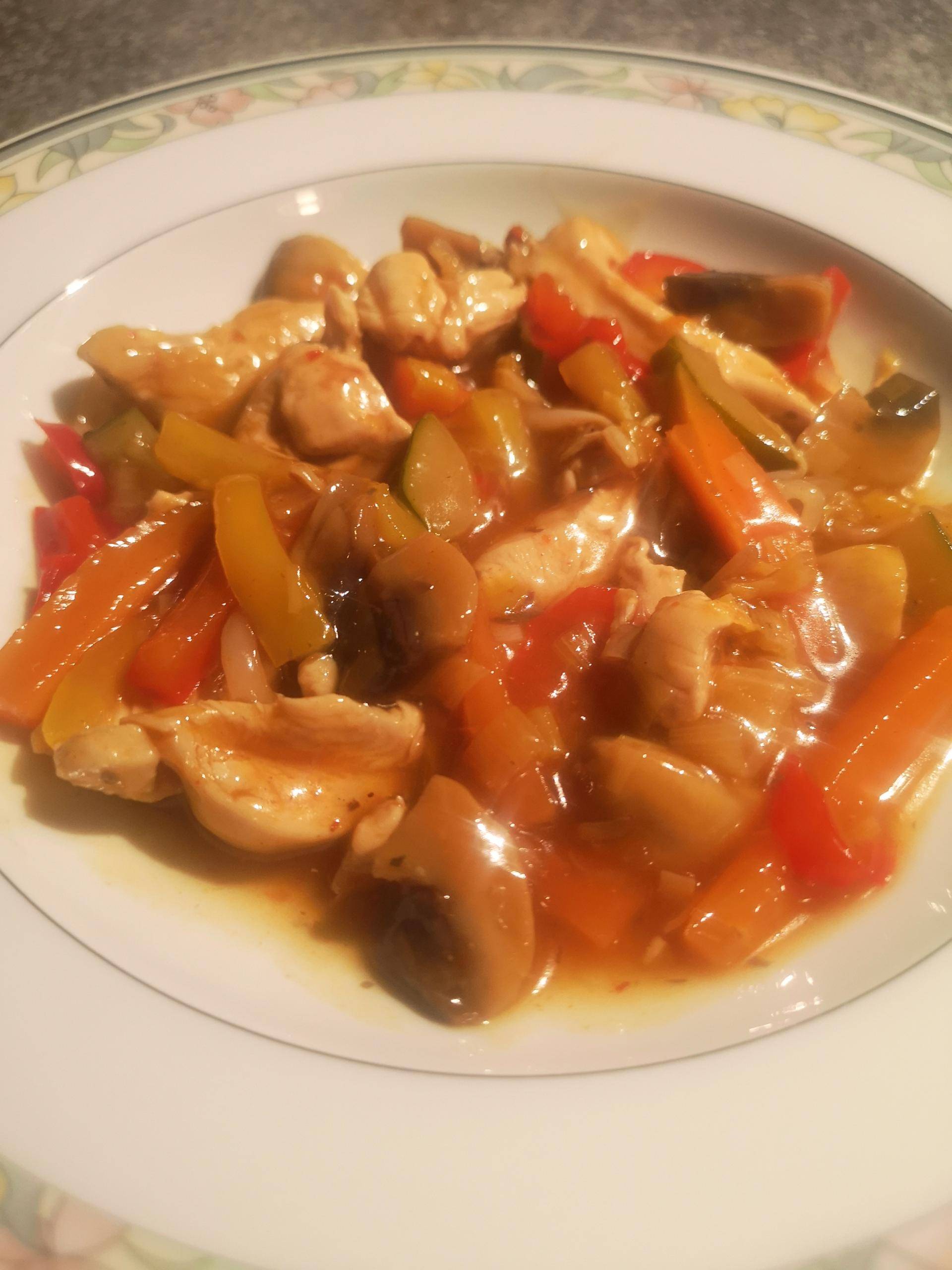 Asia Hähnchen Sweet Chili - Rezepte Cookeo | Krups