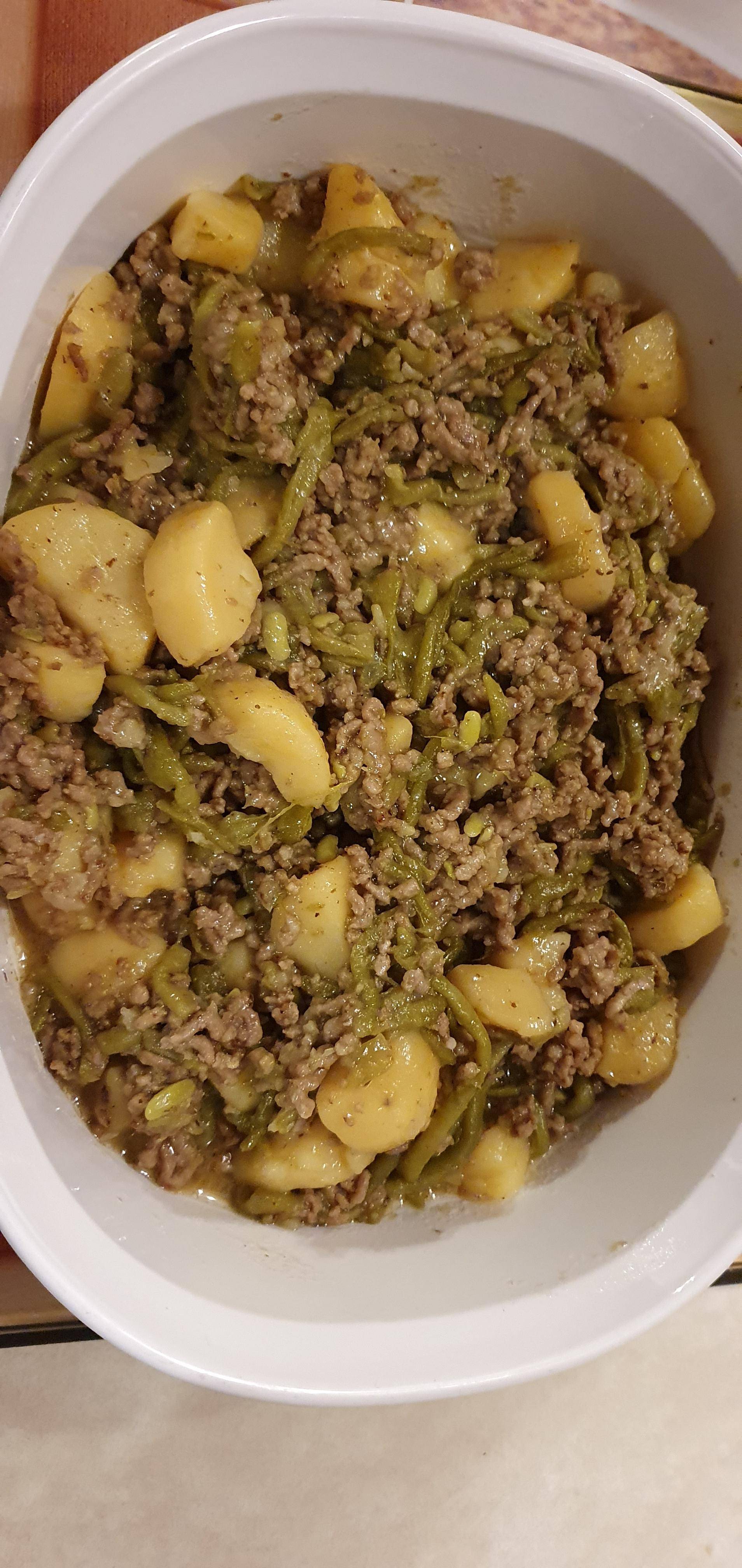 BOHNENGEMÜSE-Hackfleisch-Kartoffeltopf - Rezepte Cookeo | Krups