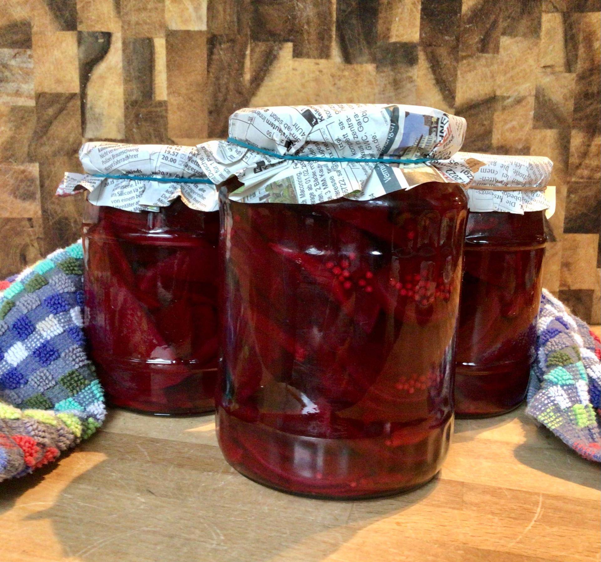 Rote Beete einkochen ( Einmachgläser sterilisieren im Dampfgaraufsatz) - Rezepte Prep & Cook | Krups