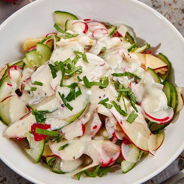 Radieschen-Gurken-Apfelsalat - Rezepte Prep & Cook | Krups