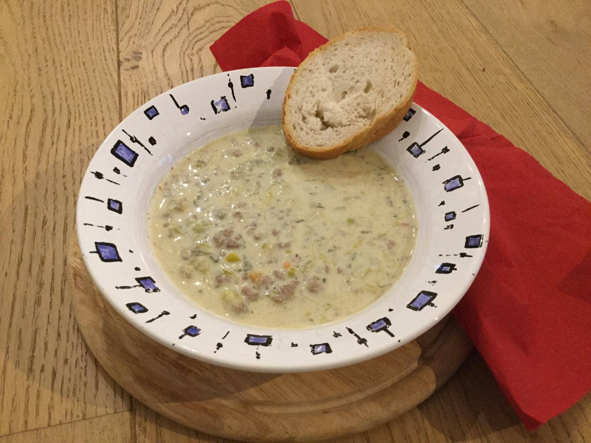Käse Hackfleisch Lauch Süppchen - Rezepte Cookeo | Krups