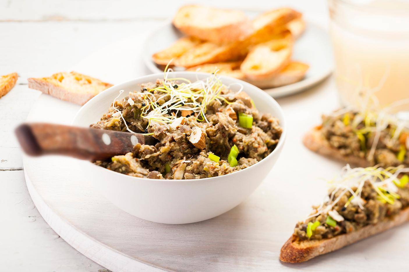 Linsen und Lauch Rillettes - Rezepte Cookeo | Krups