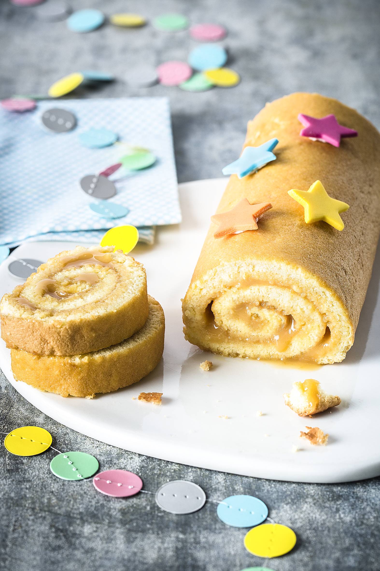 Dulce De Leche Biskuitrolle - Rezepte undefined | Krups