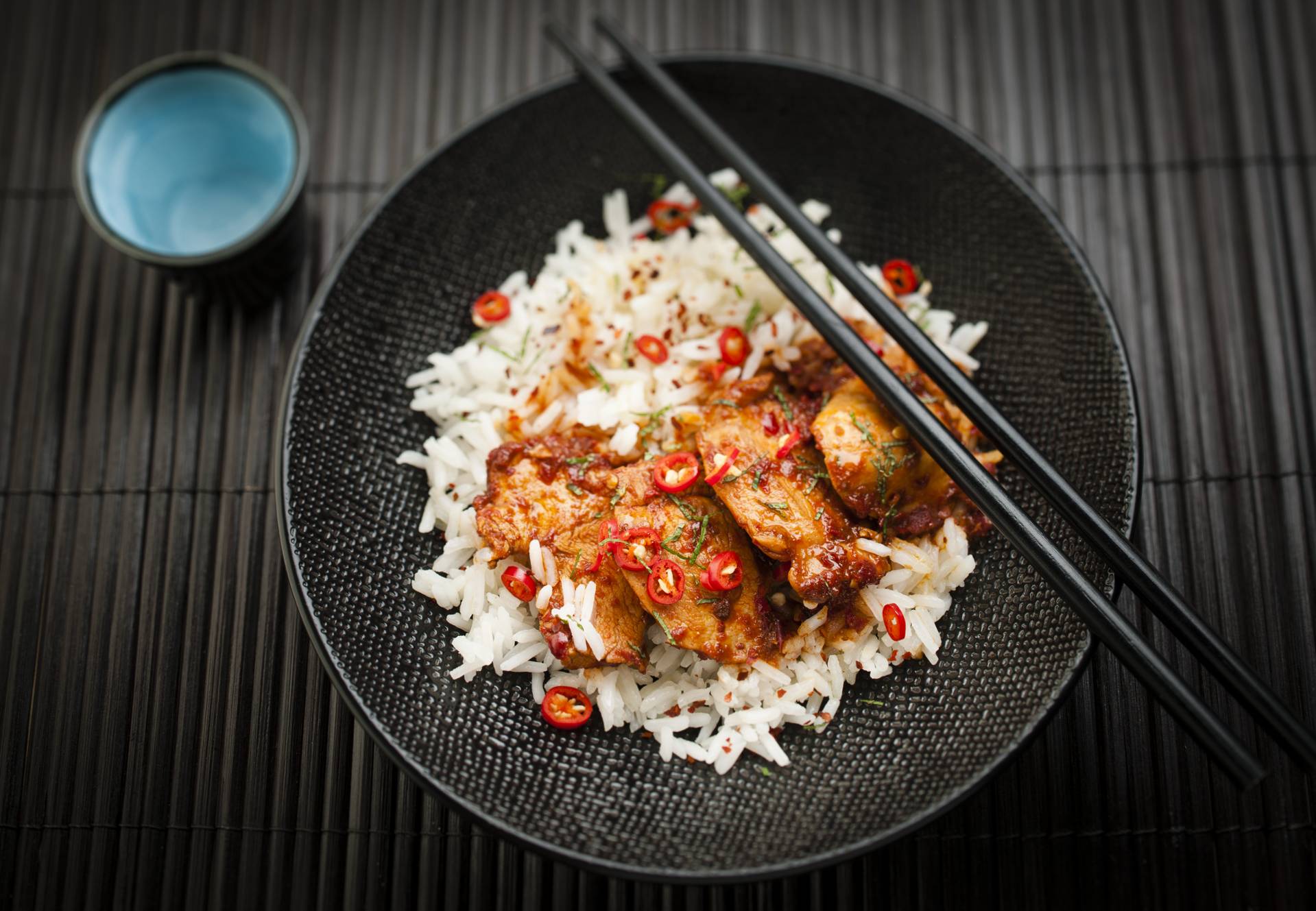 Thailändisches Hähnchen mit Reis - Rezepte Cookeo | Krups
