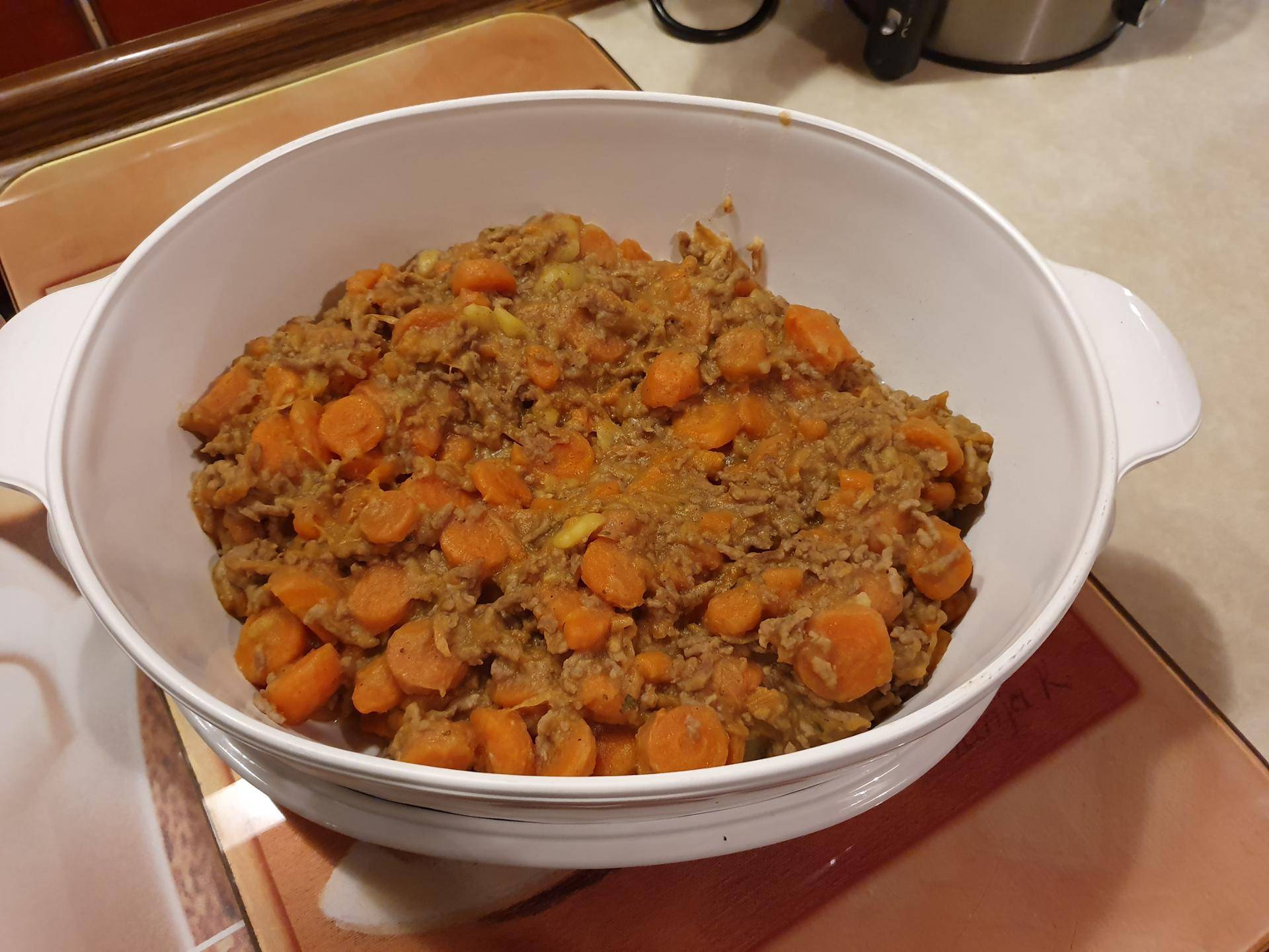 Möhrengemüse mit Hackfleisch und Kartoffel - Rezepte Cookeo | Krups
