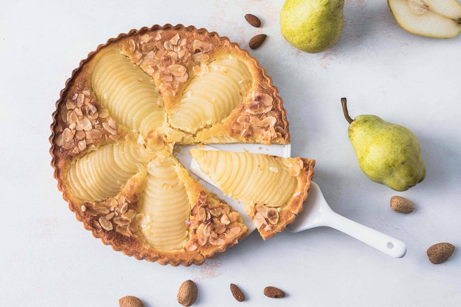 Mandel-Birnen-Kuchen - Rezepte Kitchen Machines Touch/Touch + | Krups