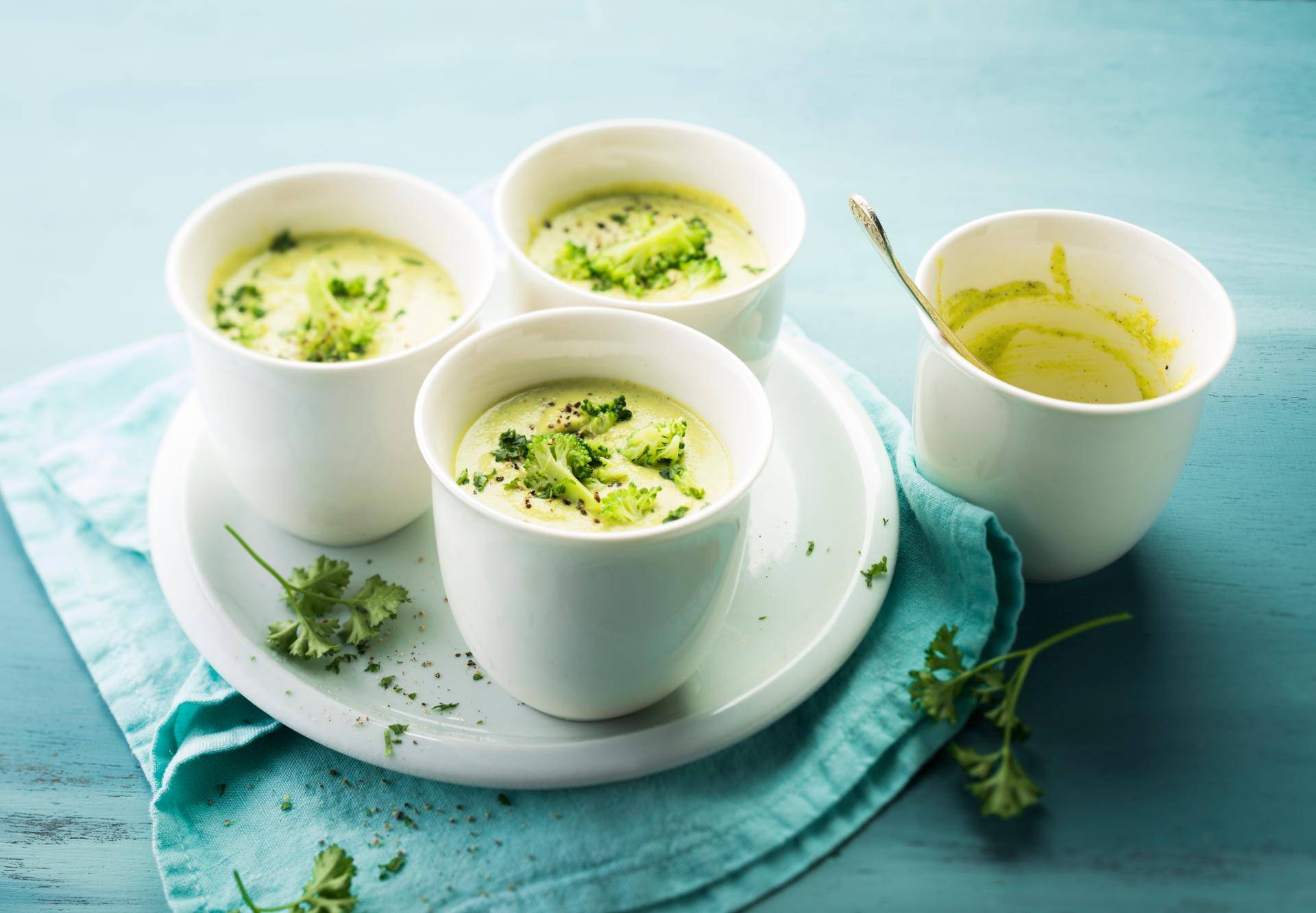 Brokkoli-Cremesuppe - Rezepte undefined | Krups
