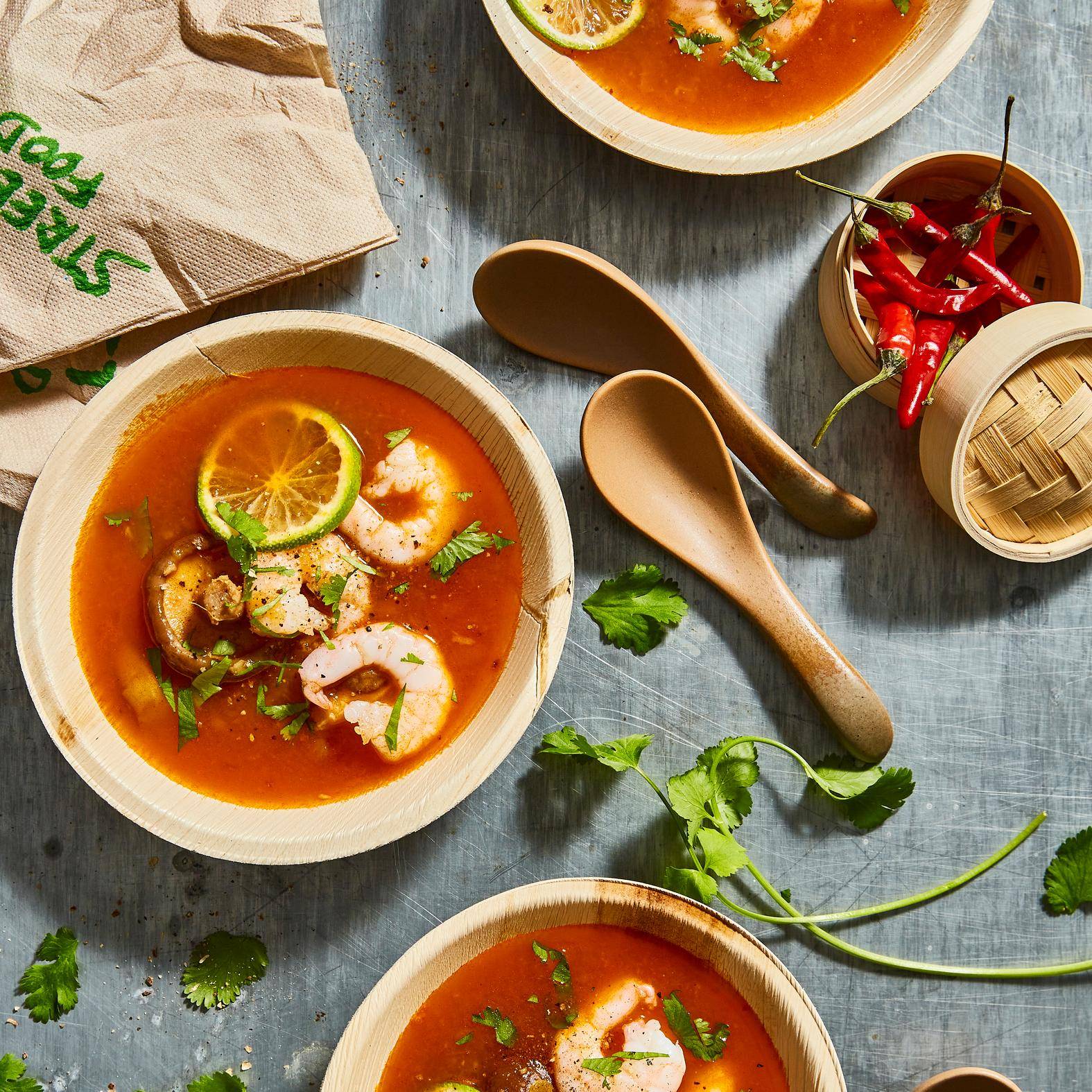 Tom-Yum-Suppe - Rezepte Perfectmix Cook | Krups