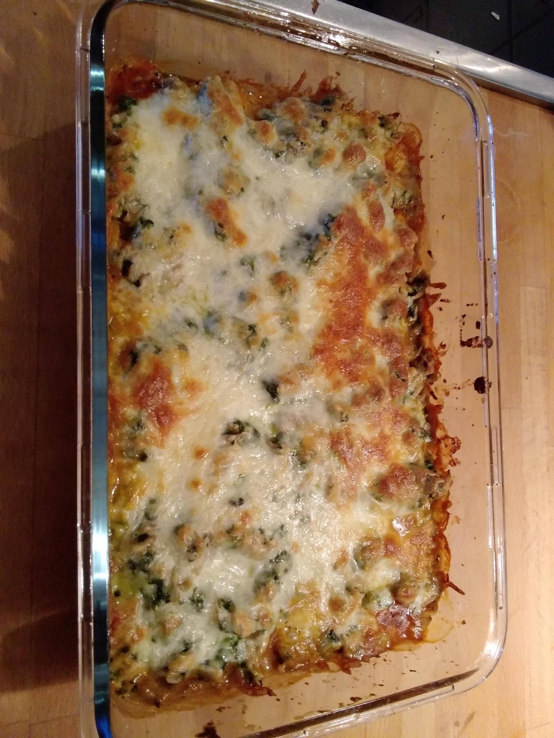 Nudel-Spinat-Auflauf - Rezepte Prep & Cook | Krups