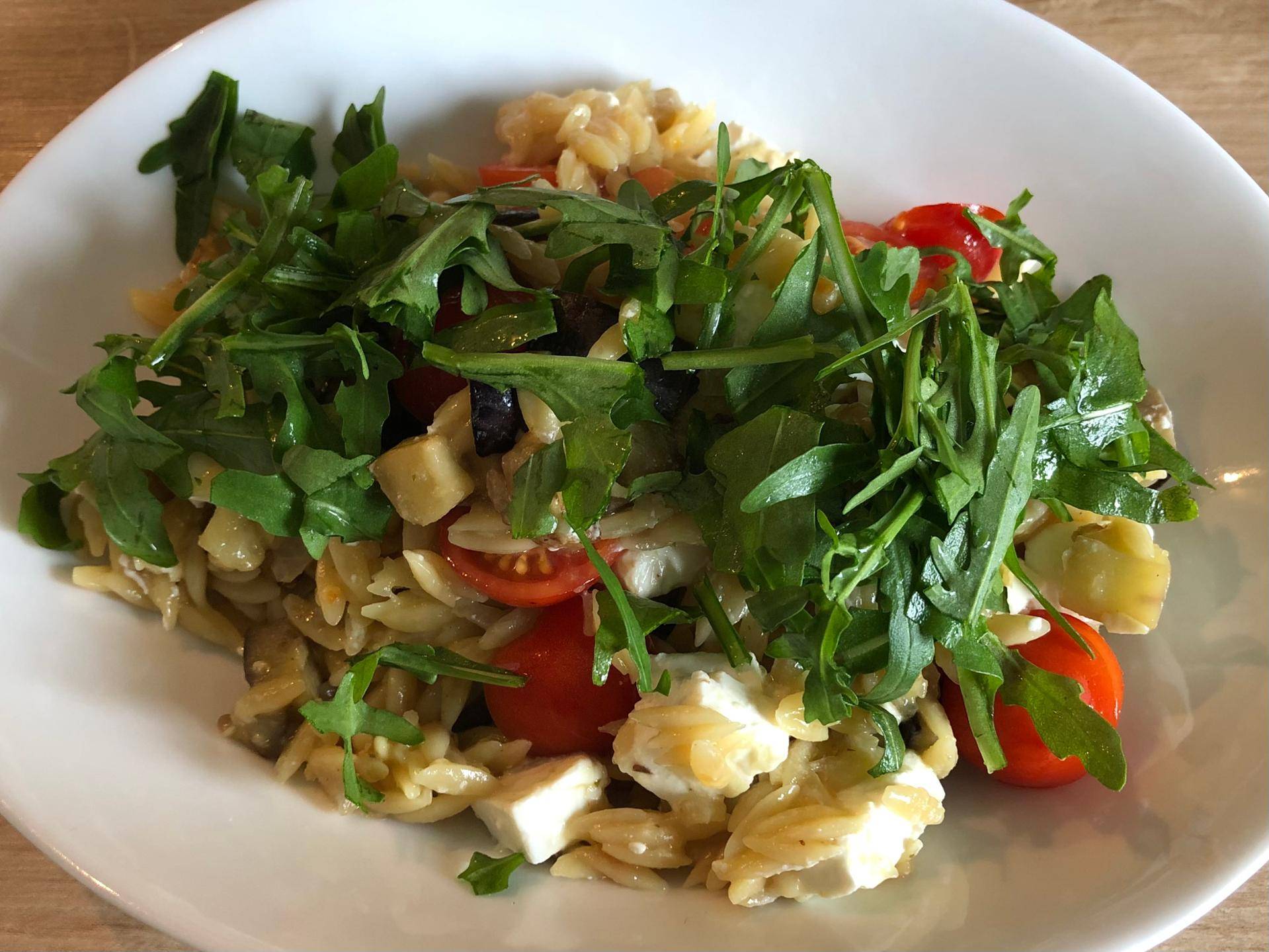 Pastasotto mit Aubergine & Schafskäse - Rezepte Cookeo | Krups
