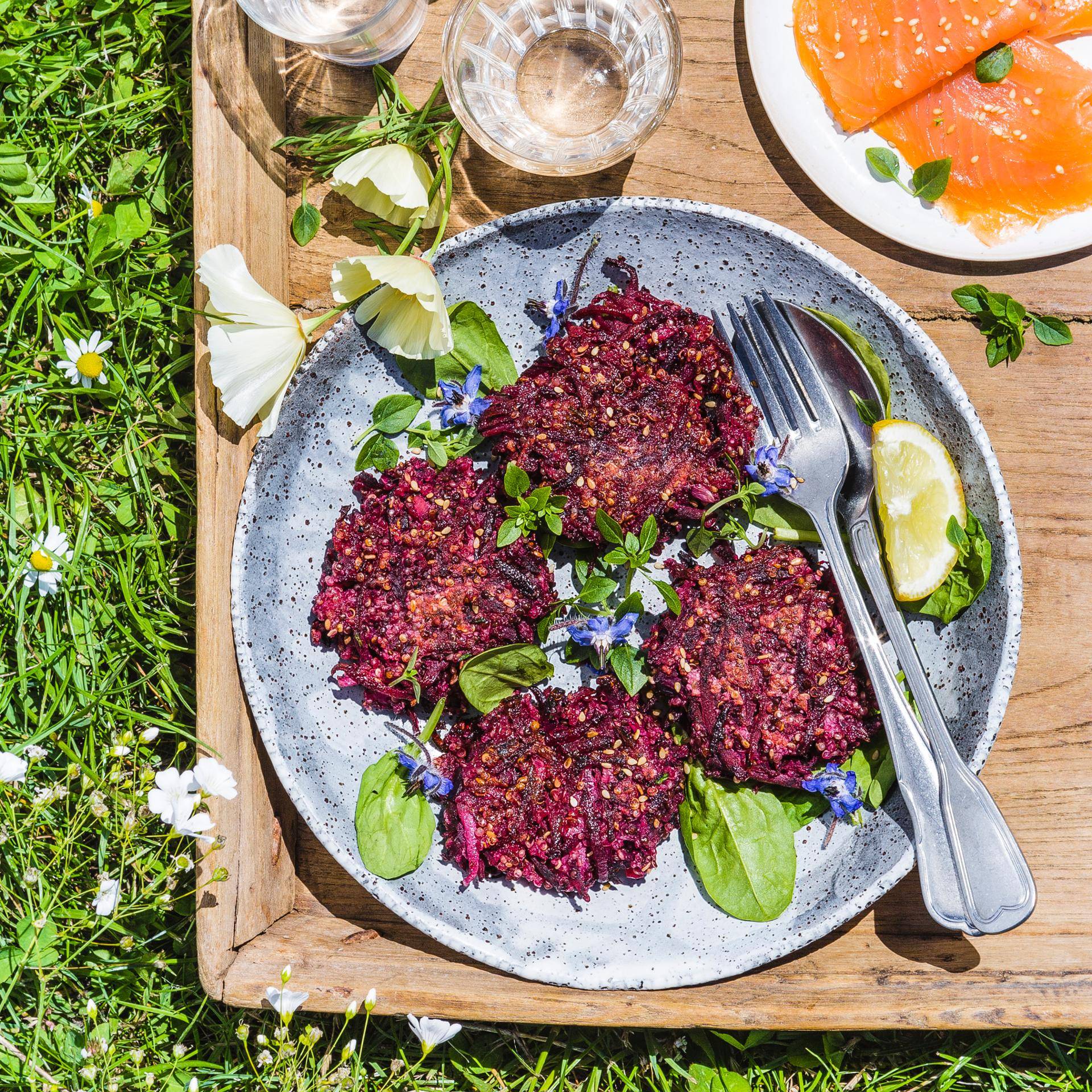 Rote Beete und Quinoa-Bratlinge - Rezepte Prep & Cook | Krups