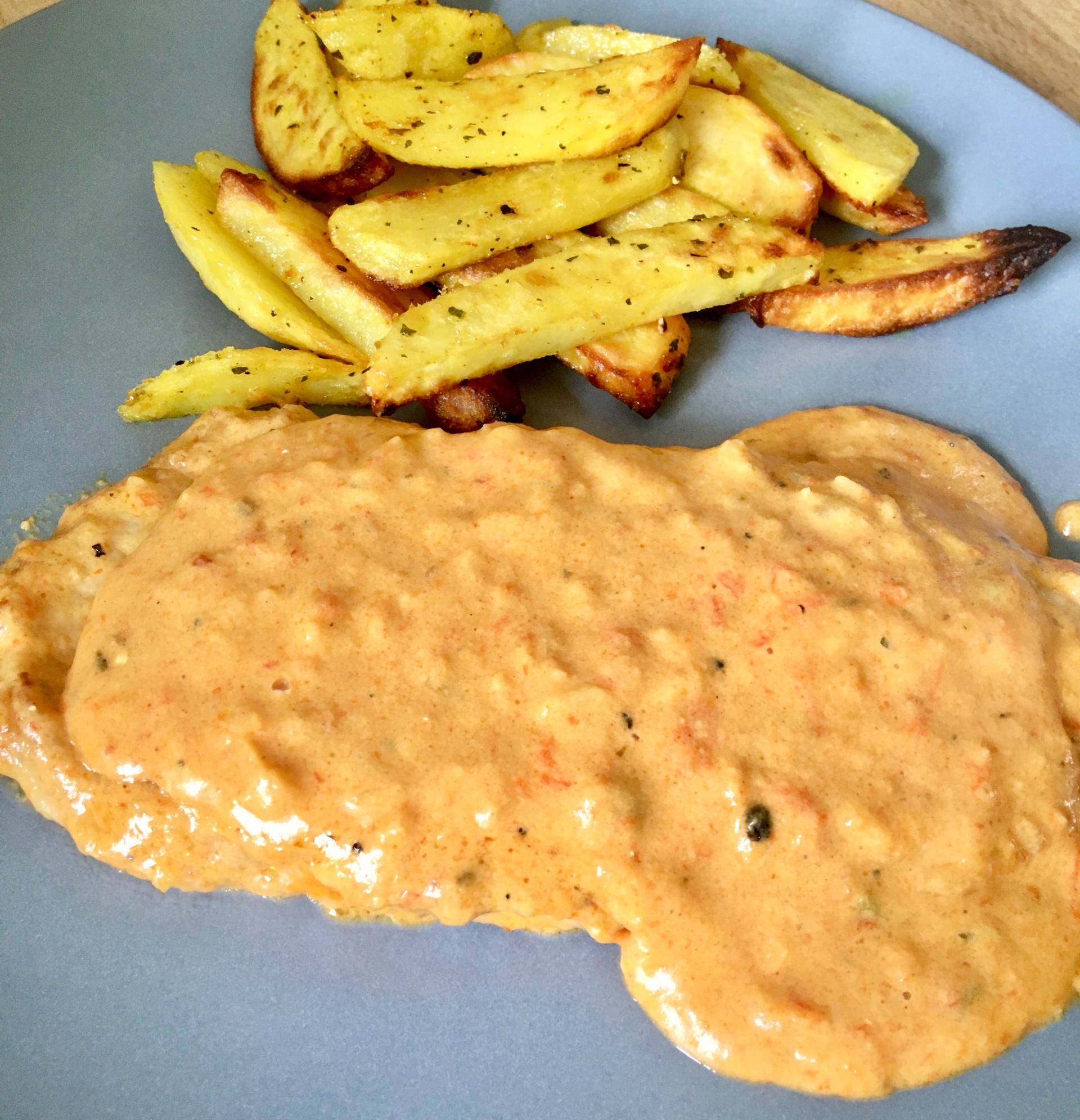 Schnitzel mit Paprika-Rahmsauce - Rezepte Prep & Cook | Krups